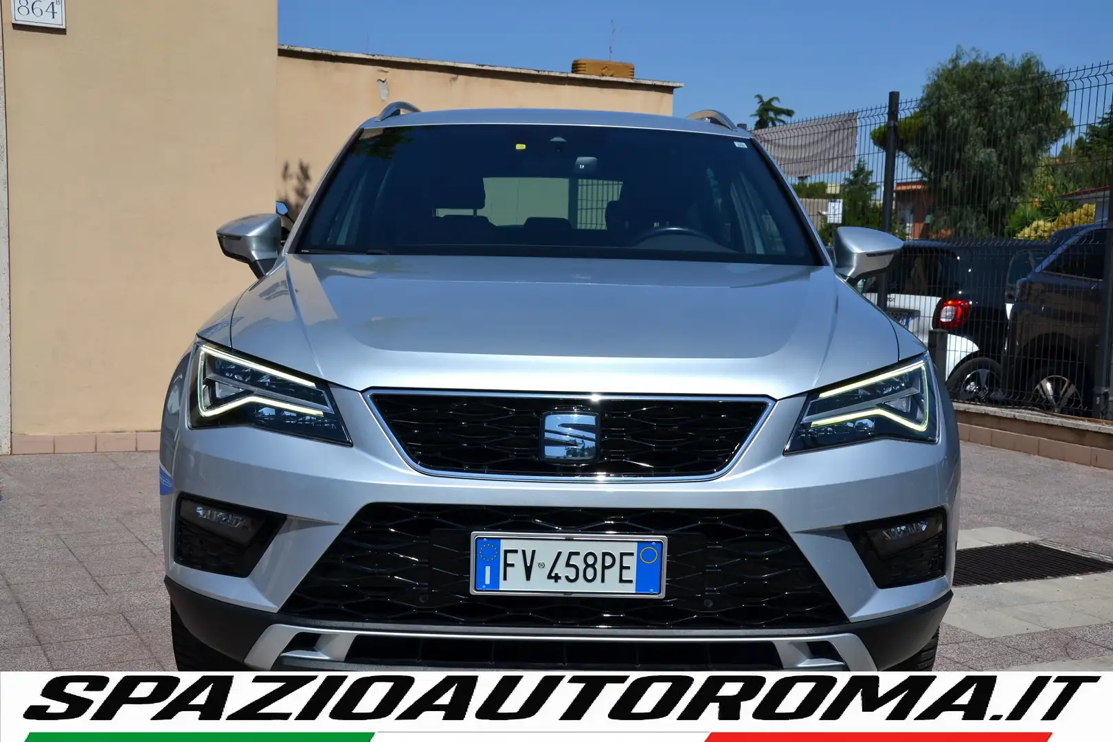 SEAT Ateca 1.6 TDI DSG XCELLENCE FULL LED+NAVI+RCAM+CRUISE Argent - 1