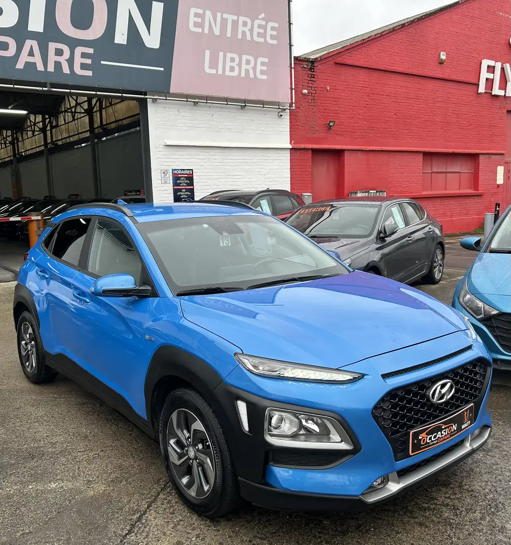 Hyundai KONA TECHNO HYBRID 1.6 GDi 141CV - B.AUTO - Garantie Bleu - 2