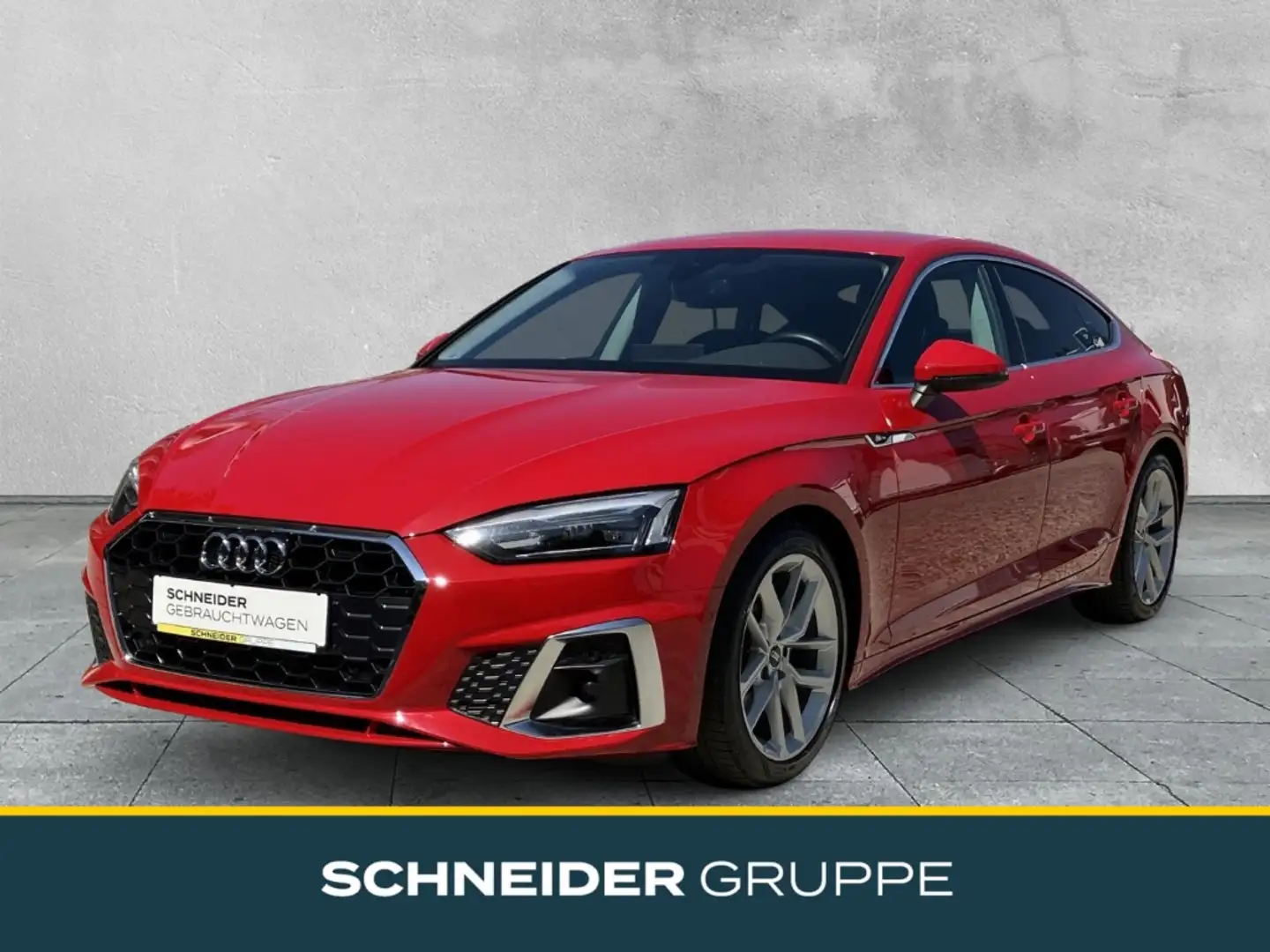 Audi A5 Sportback 35 TFSI S line S-tronic LED+NAV+SHZ Rouge - 1