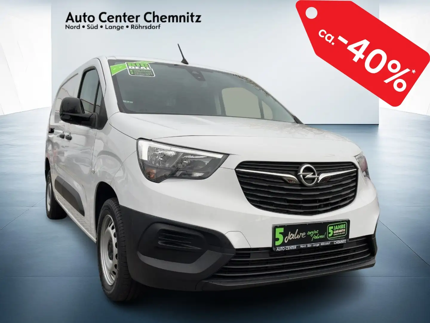 Opel Combo E Cargo 1.5 D Edition erh. NL XL Klima/PDC Weiß - 2