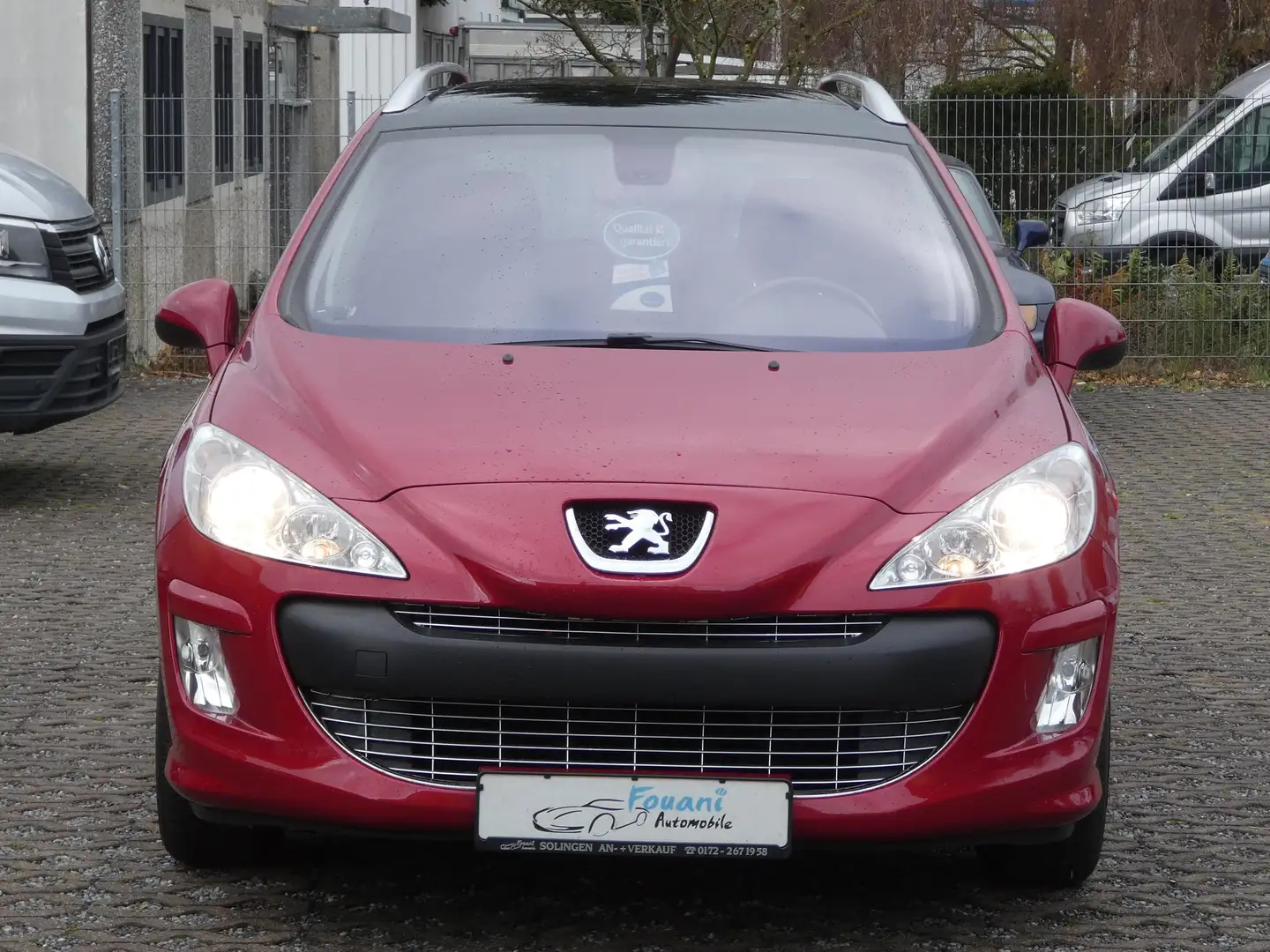 Peugeot 308 Family 1.Hand Scheckheft 12 Monate Garantie Rot - 2