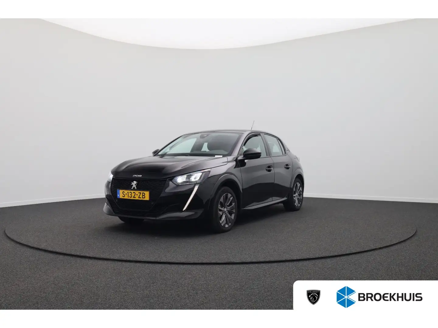 Peugeot e-208 EV Active Pack 50 kWh | Clima | Cruise | LMV 16'' Zwart - 1
