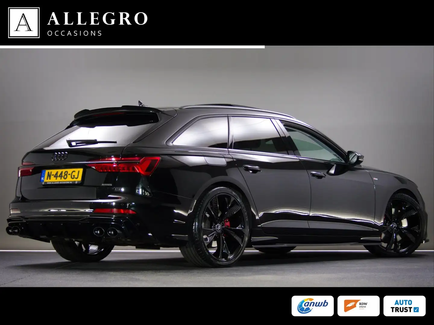 Audi A6 Avant 55 TFSI e quattro Competition S-Line Edition Zwart - 2