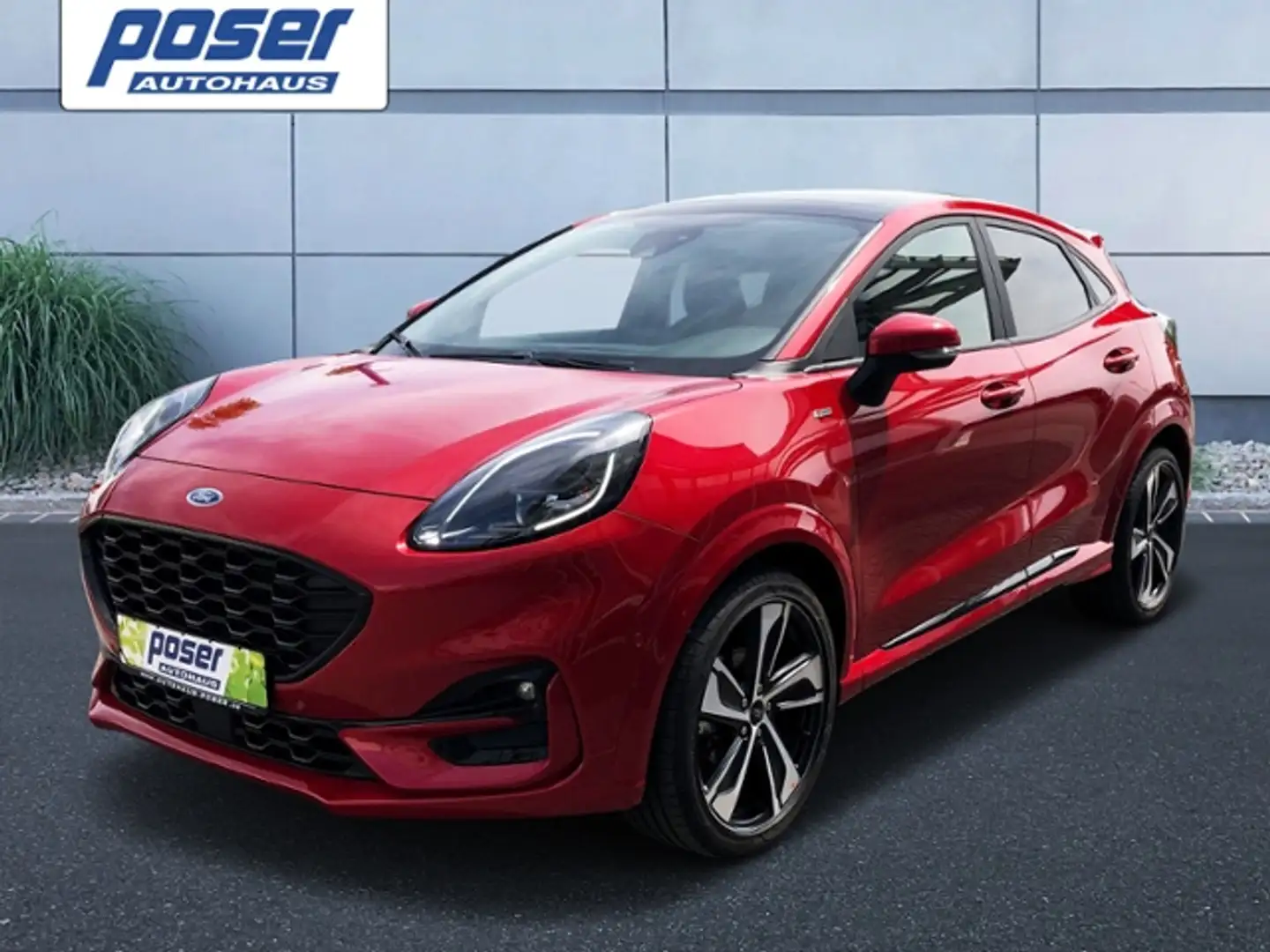 Ford Puma ST-Line X 1.0 EcoBoost Automatik Rouge - 2
