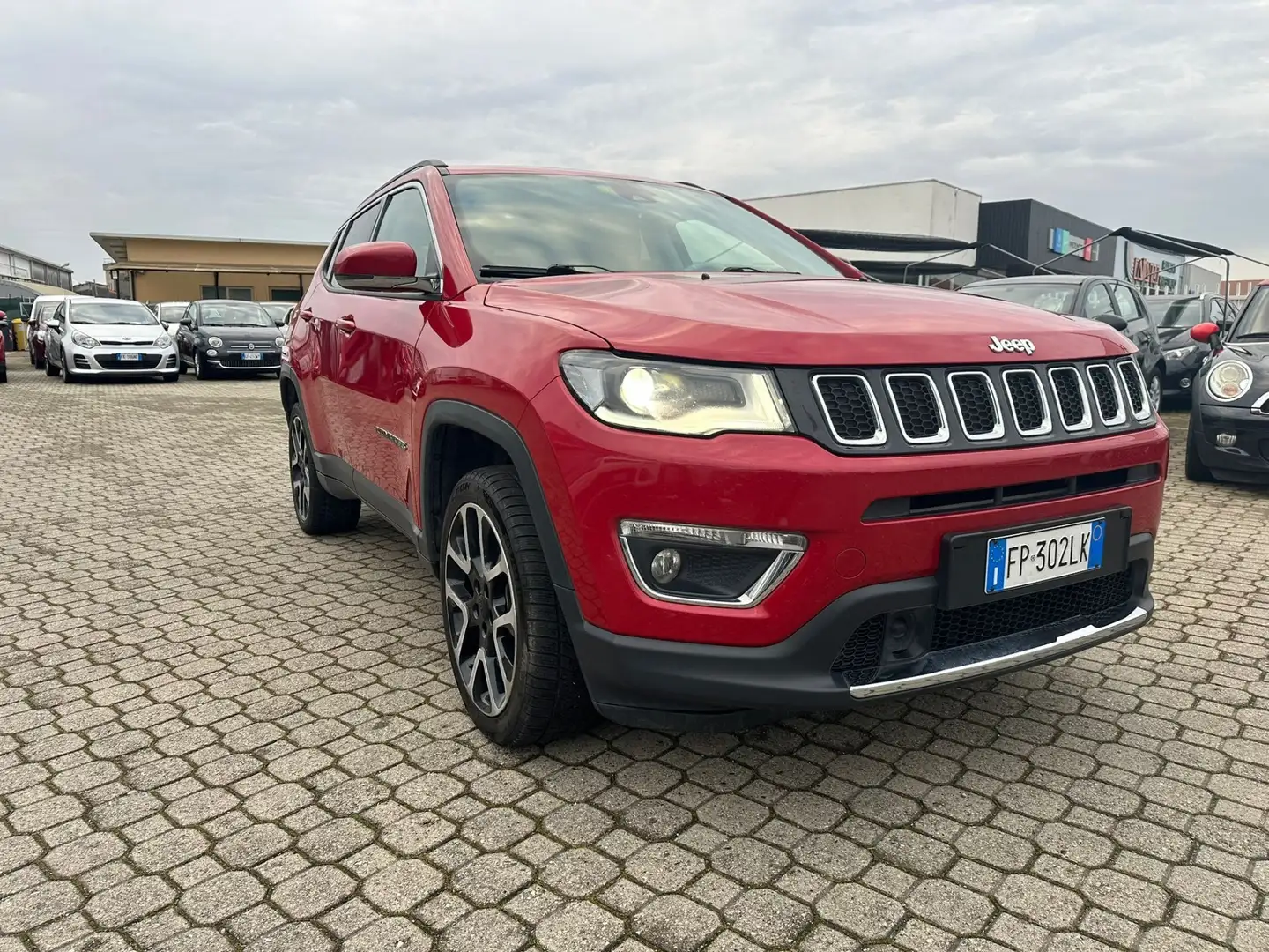 Jeep Compass 2.0 mjt Limited 4wd 140cv auto Rouge - 1