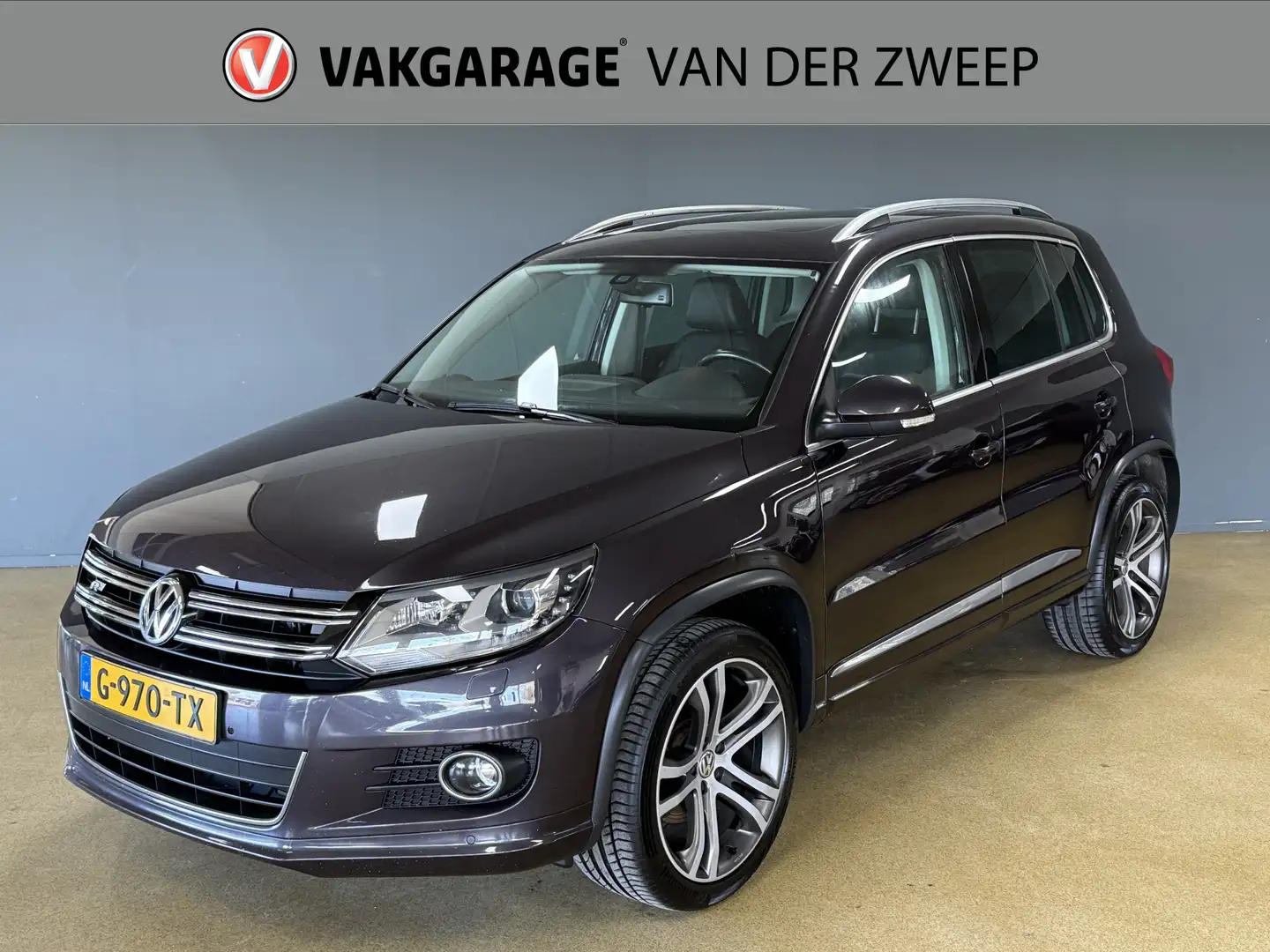 Volkswagen Tiguan 2.0 TSI Sport&Style R-Line | Leder Gris - 1