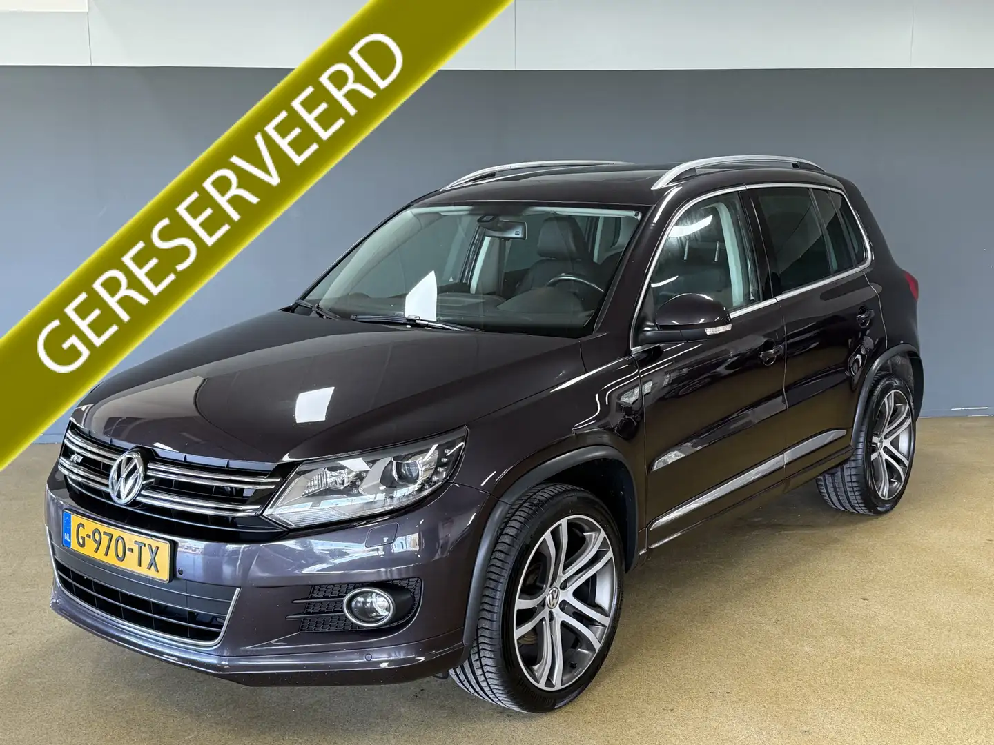Volkswagen Tiguan 2.0 TSI Sport&Style R-Line | Leder Gris - 1