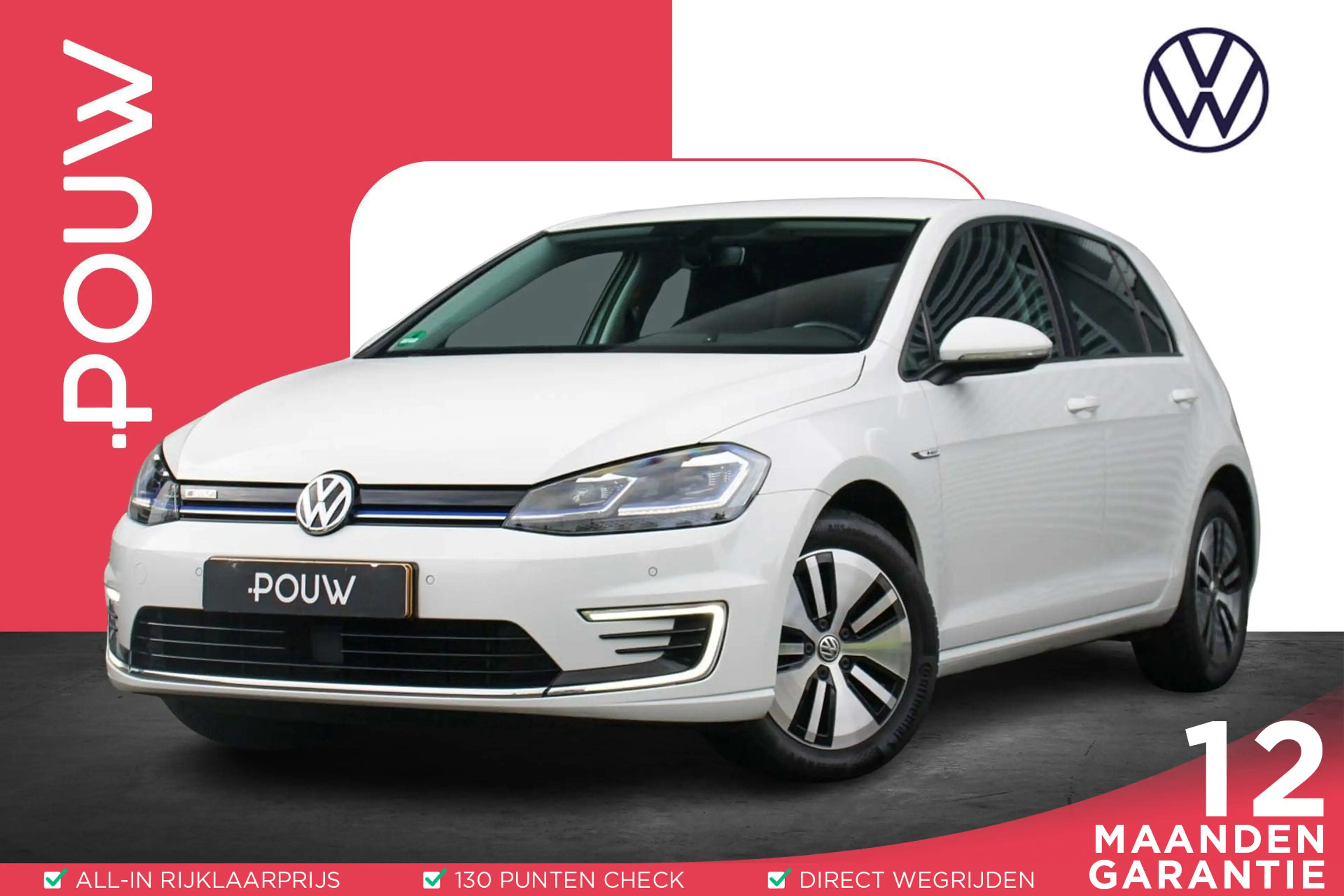 Volkswagen e-Golf 136pk E-DITION 2020 | Keyless | Navigatie | Camera