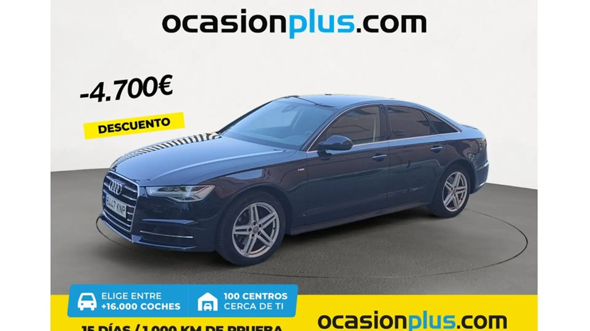 Audi A6 2.0TDI S line edition S-T 140kW Azul - 1