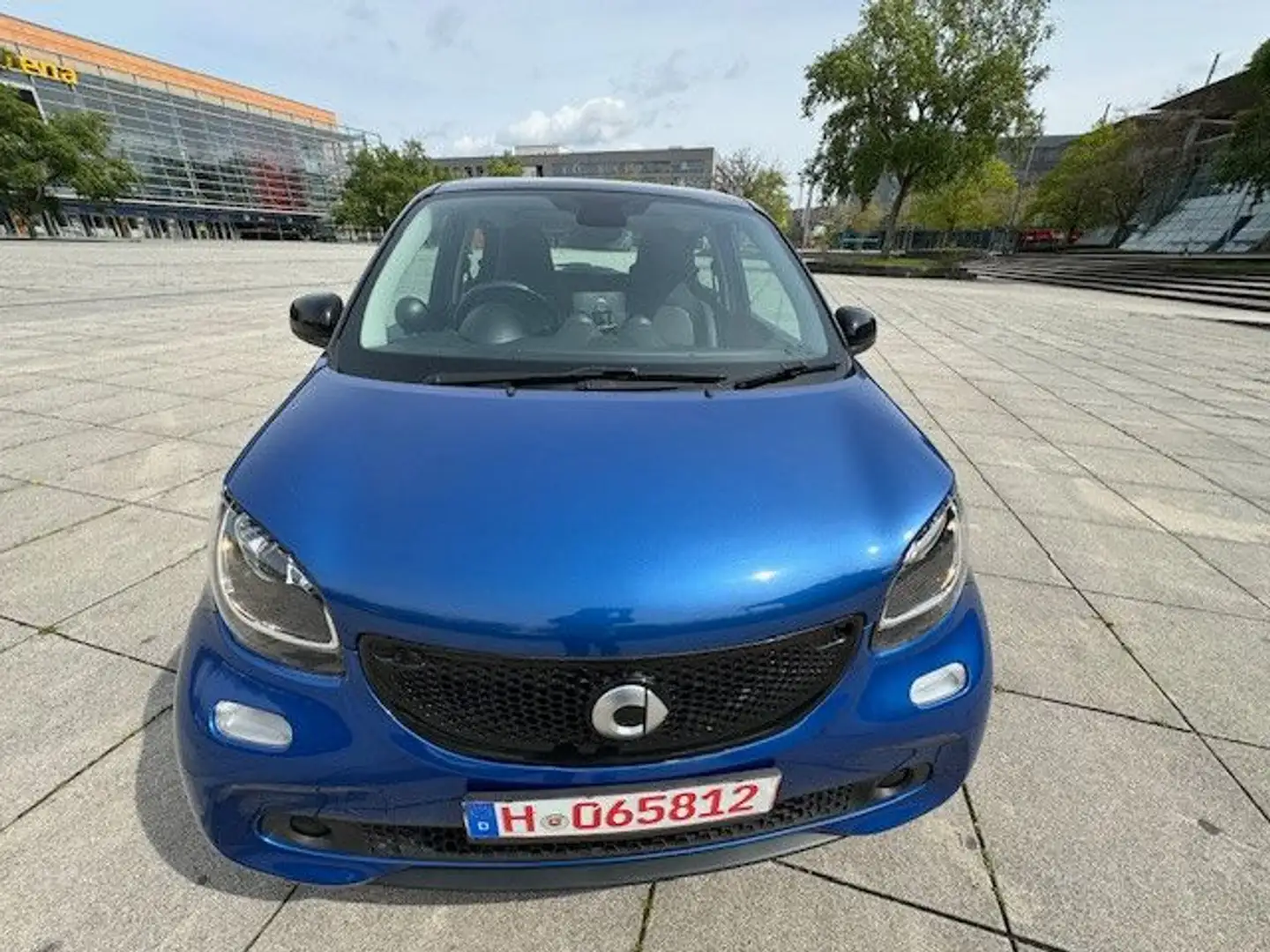 smart forFour 52kW Autom/Rechtslenker Right Hand driv Azul - 1