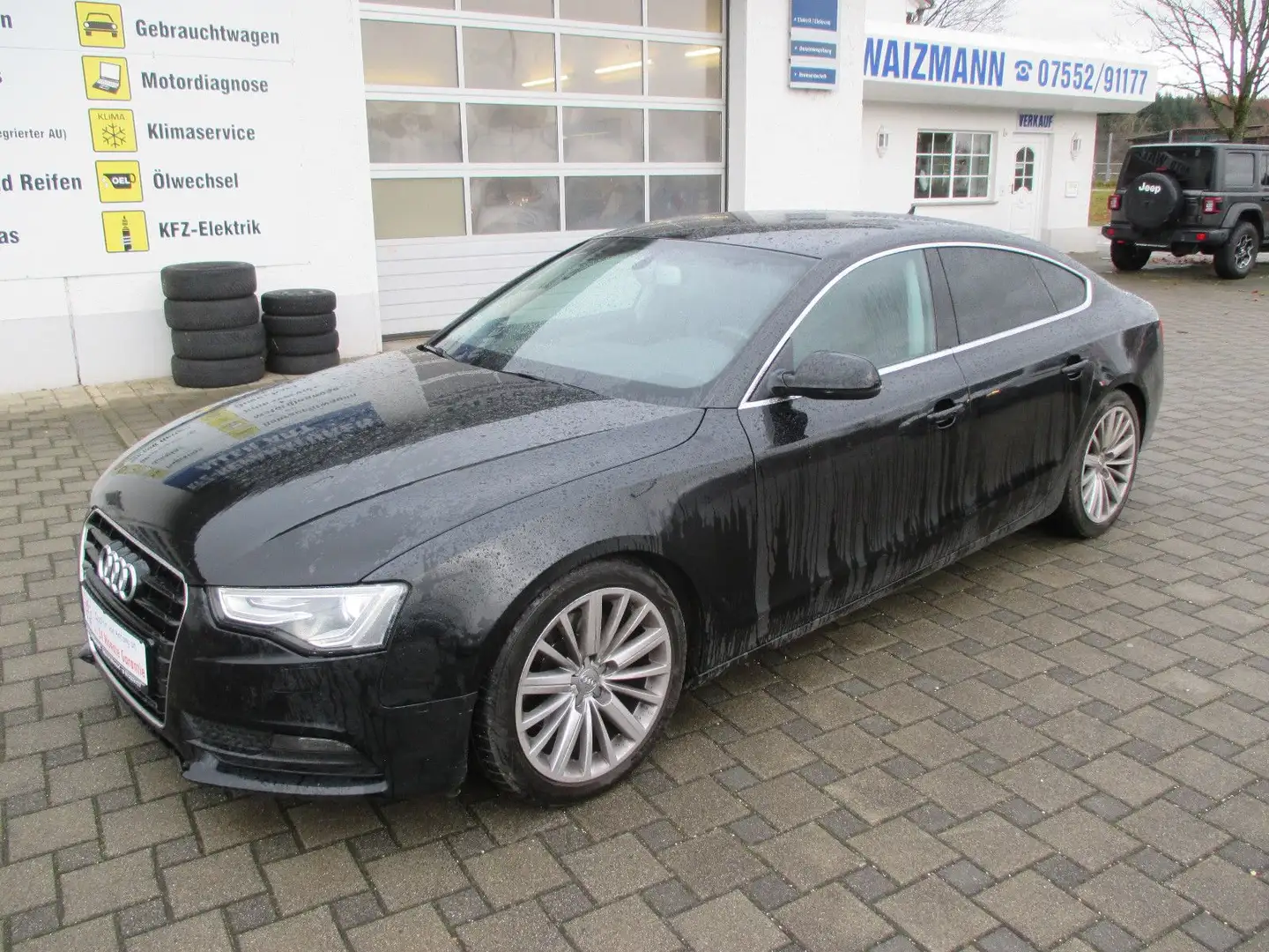 Audi A5 2.0 TDI Sportback clean diesel, Navi Schwarz - 2