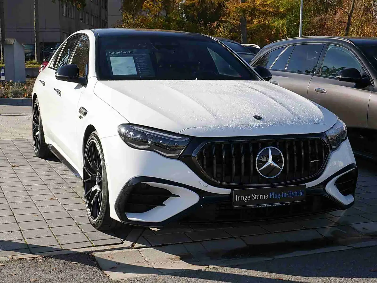 Mercedes-Benz E 53 AMG Hybrid 4M+PREMIUM PLUS+HUD+PANO+360°+++ Blanc - 2