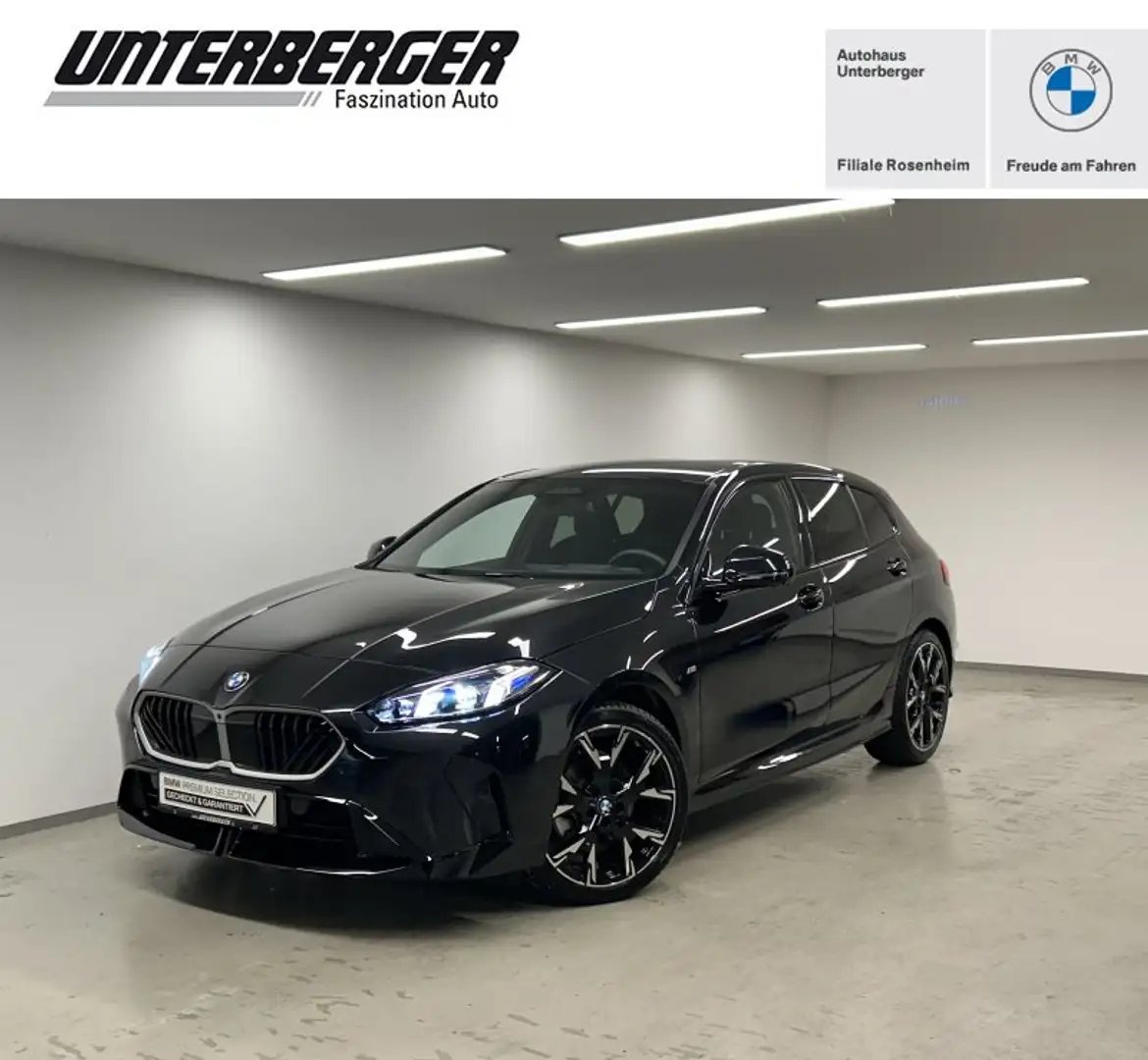 BMW 118 d M Sportpaket DA. Prof. PA. Plus Head-Up DAB LED Noir - 1