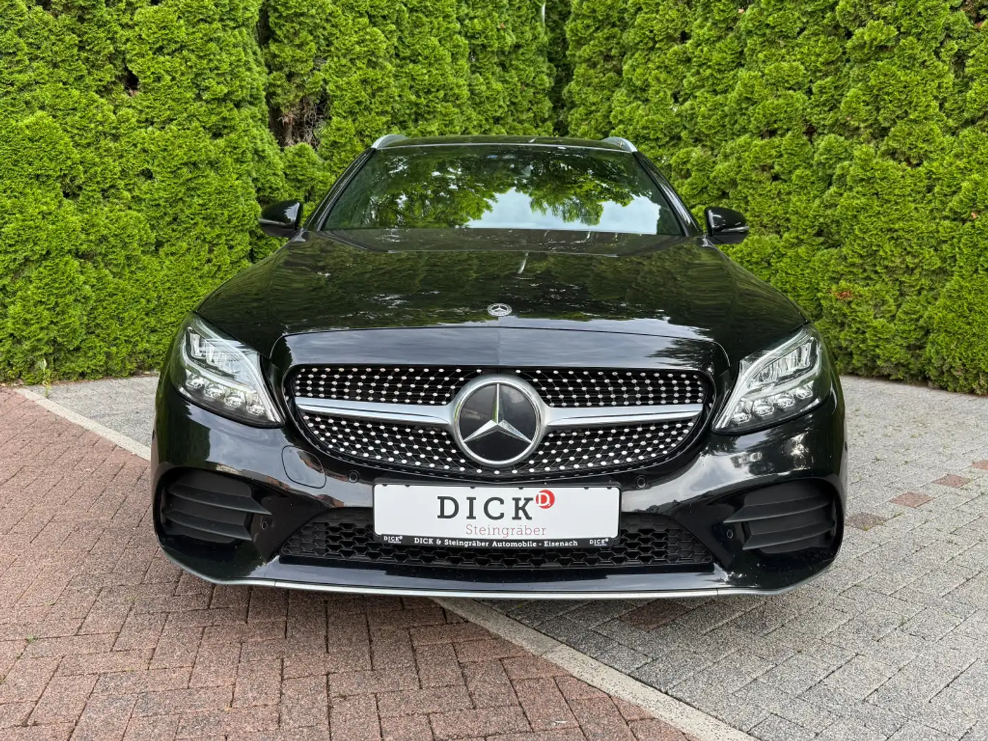 Mercedes-Benz C 220 d T AMG Line LED+COMAND+DIST+SHZ+PARK+MFL Zwart - 2