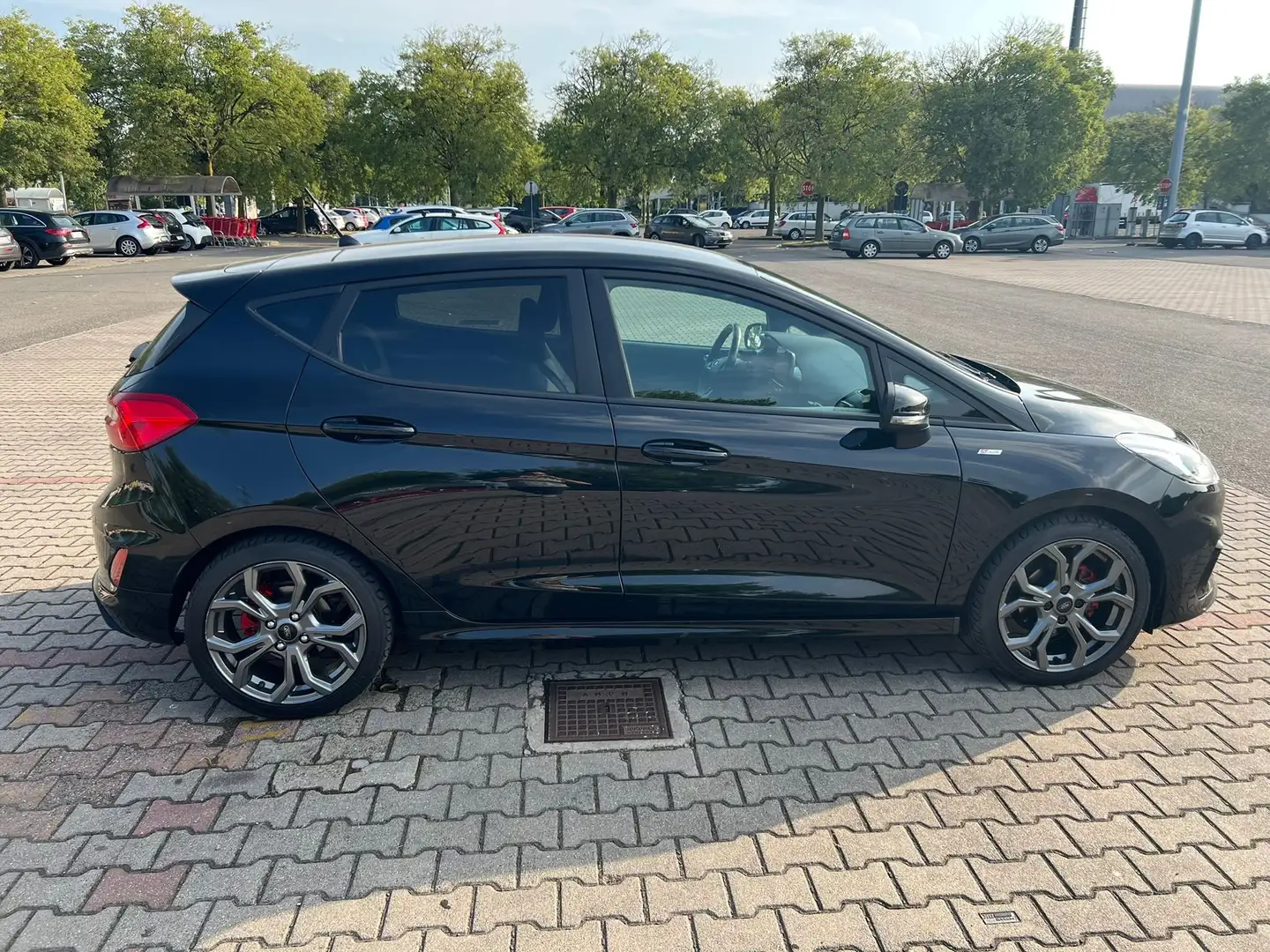Ford Fiesta Ford fiesta ecoboost 5 porte benzina clima Nero - 2