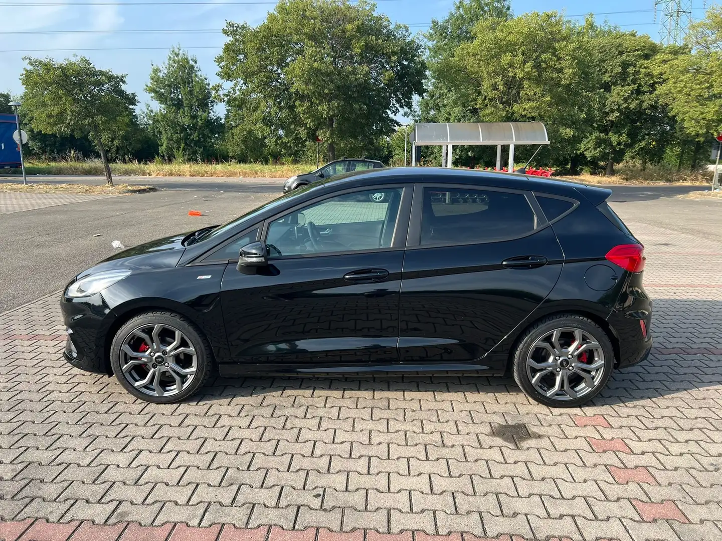 Ford Fiesta Ford fiesta ecoboost 5 porte benzina clima Nero - 1