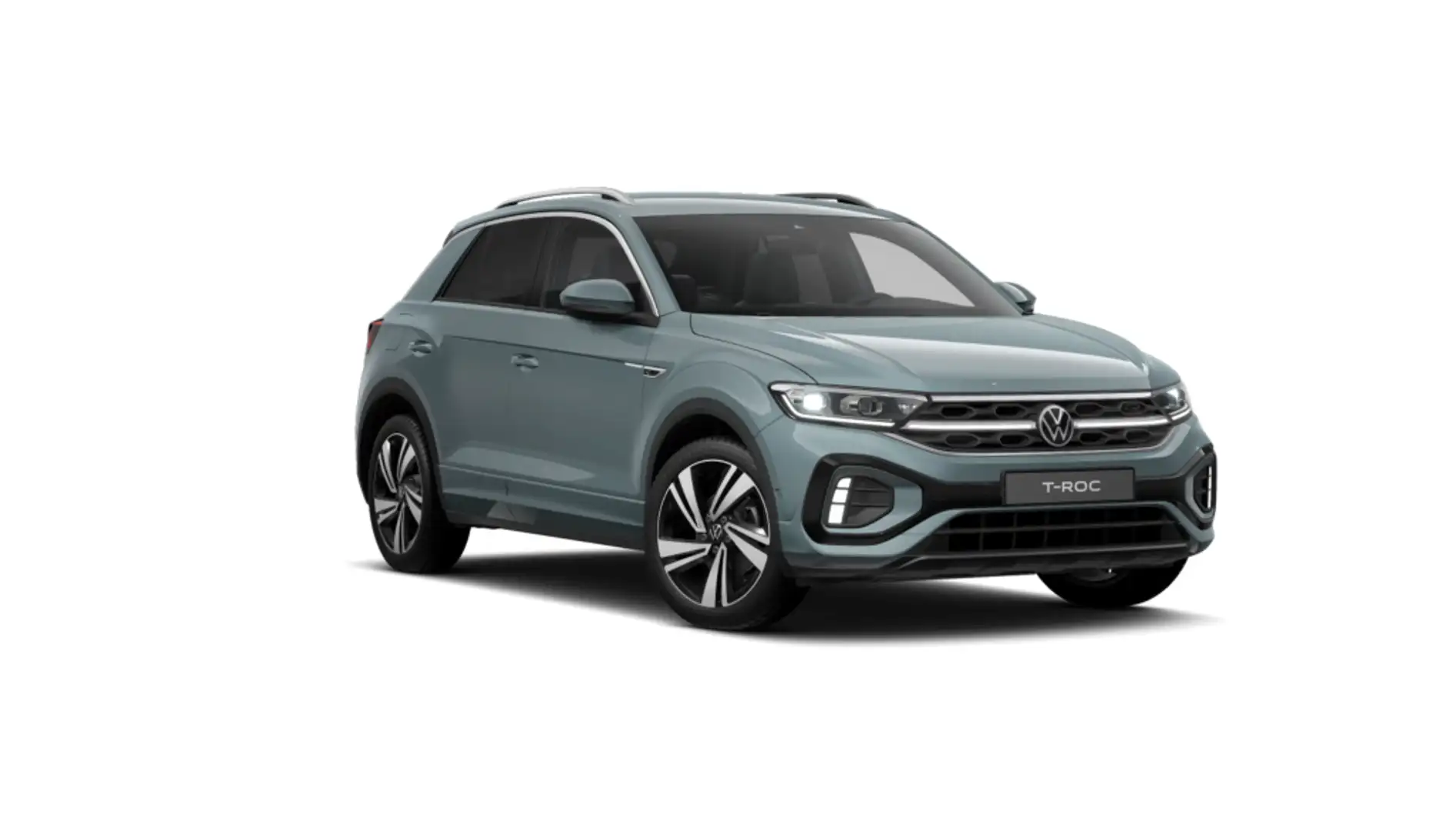 Volkswagen T-Roc 1.5 TSI 110 R-Line kW DSG7 Gris - 2