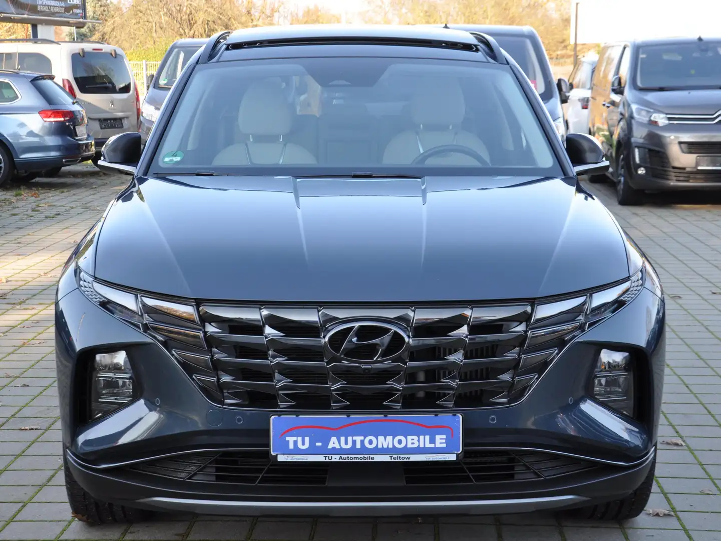 Hyundai TUCSON Prime 4WD DCT PANO-LED-360°-LEDER-KRELL Grau - 2
