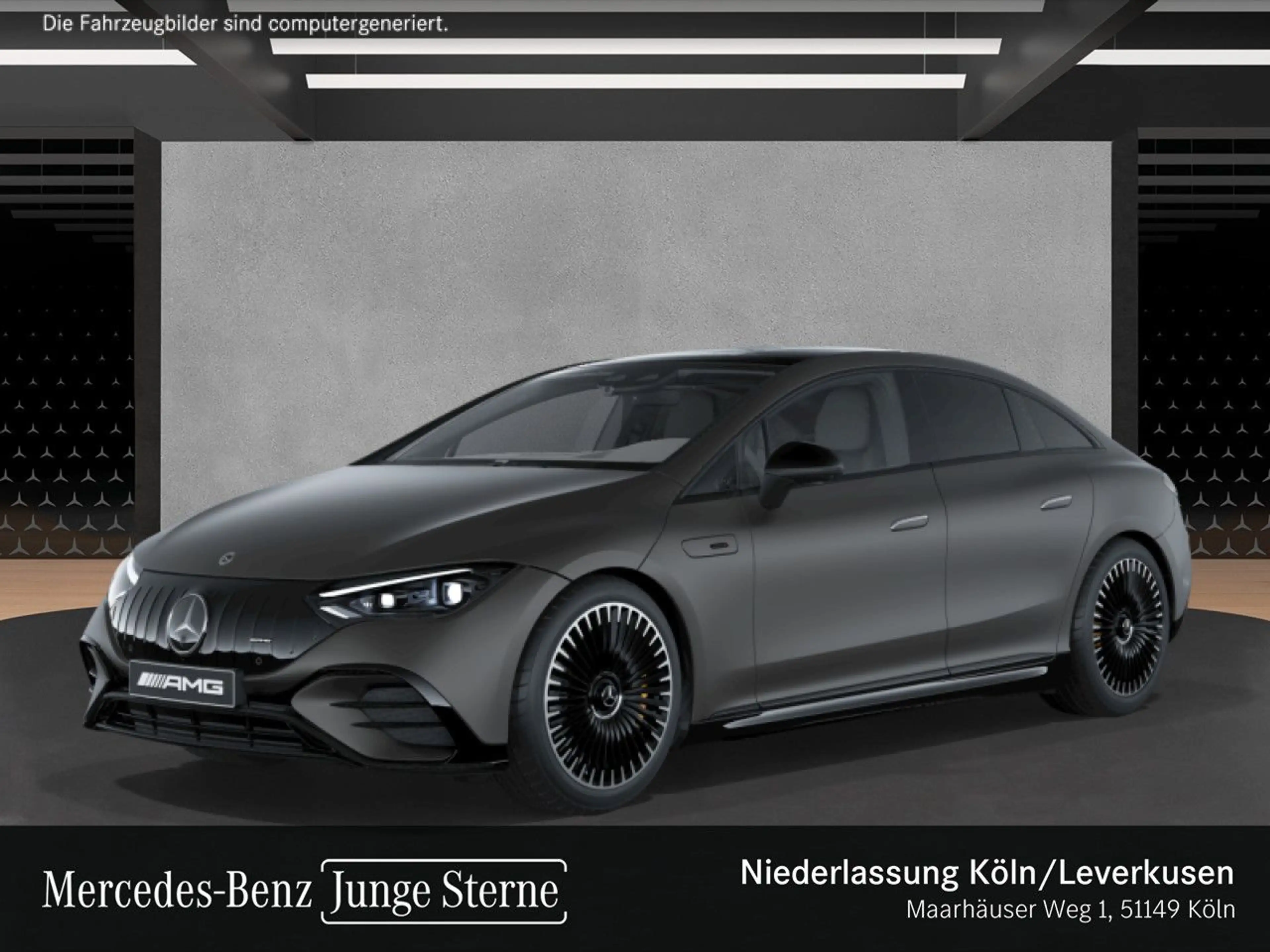 Mercedes-Benz EQE 53 AMG 4M Keramik Driversp Fahrass Airmat Pano — photo 14