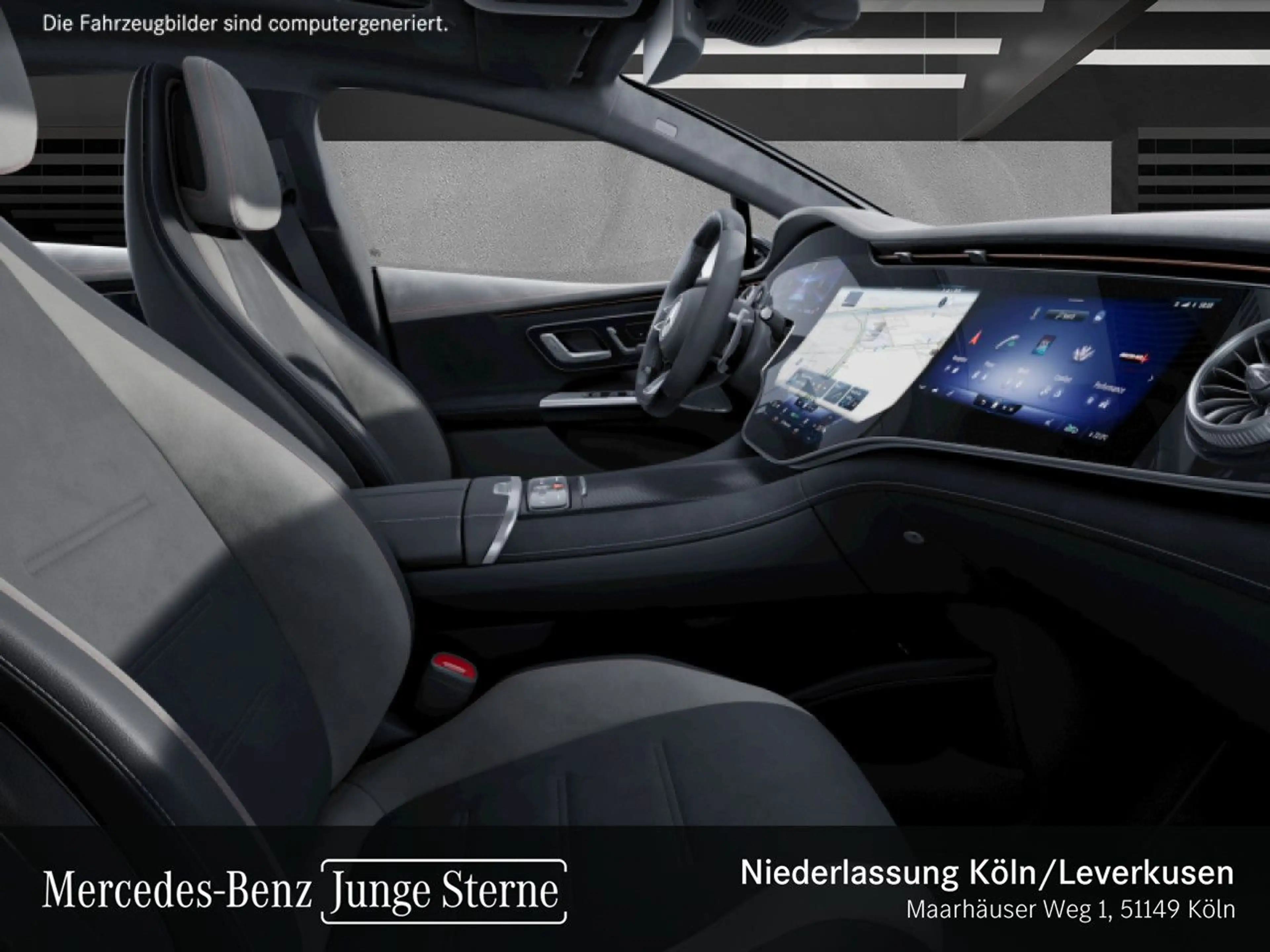 Mercedes-Benz EQE 53 AMG 4M Keramik Driversp Fahrass Airmat Pano — photo 12