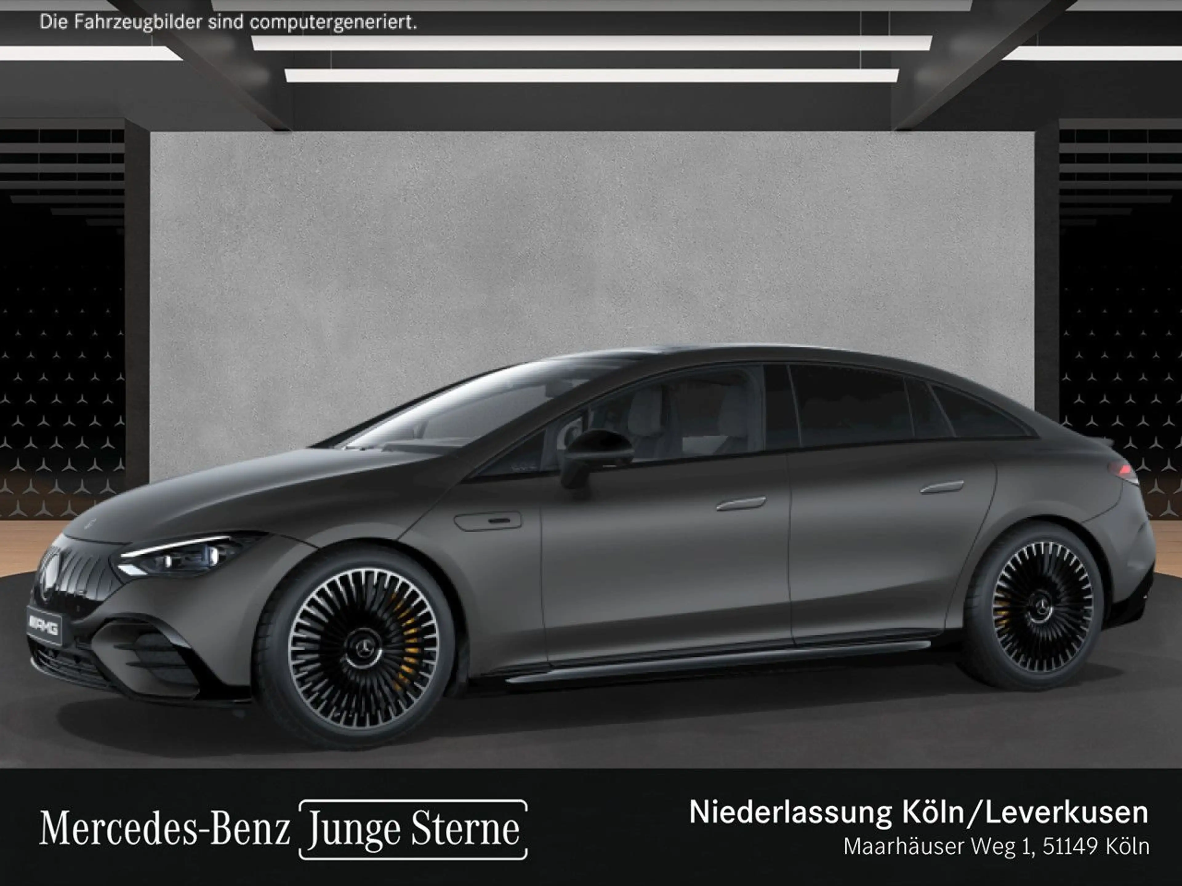 Mercedes-Benz EQE 53 AMG 4M Keramik Driversp Fahrass Airmat Pano — photo 3