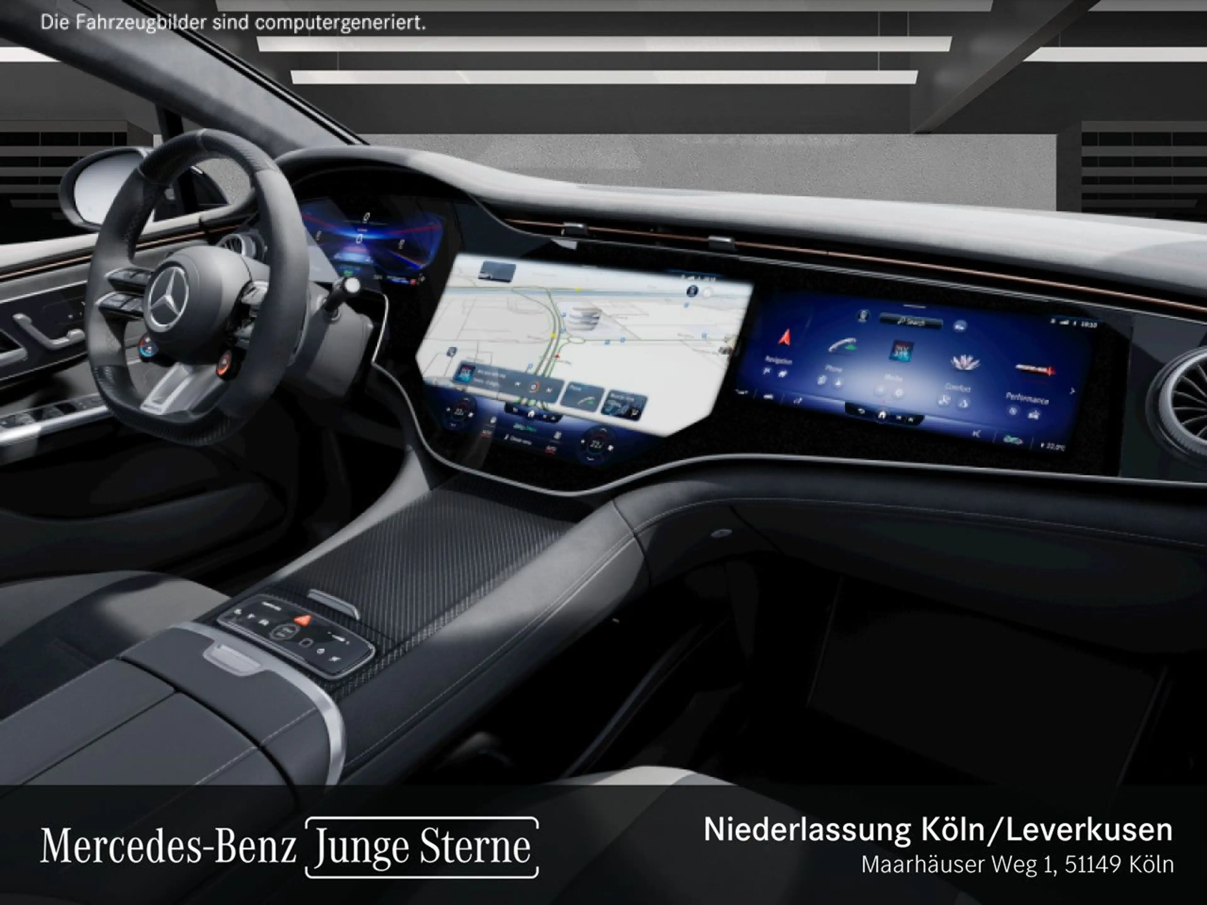 Mercedes-Benz EQE 53 AMG 4M Keramik Driversp Fahrass Airmat Pano — photo 11