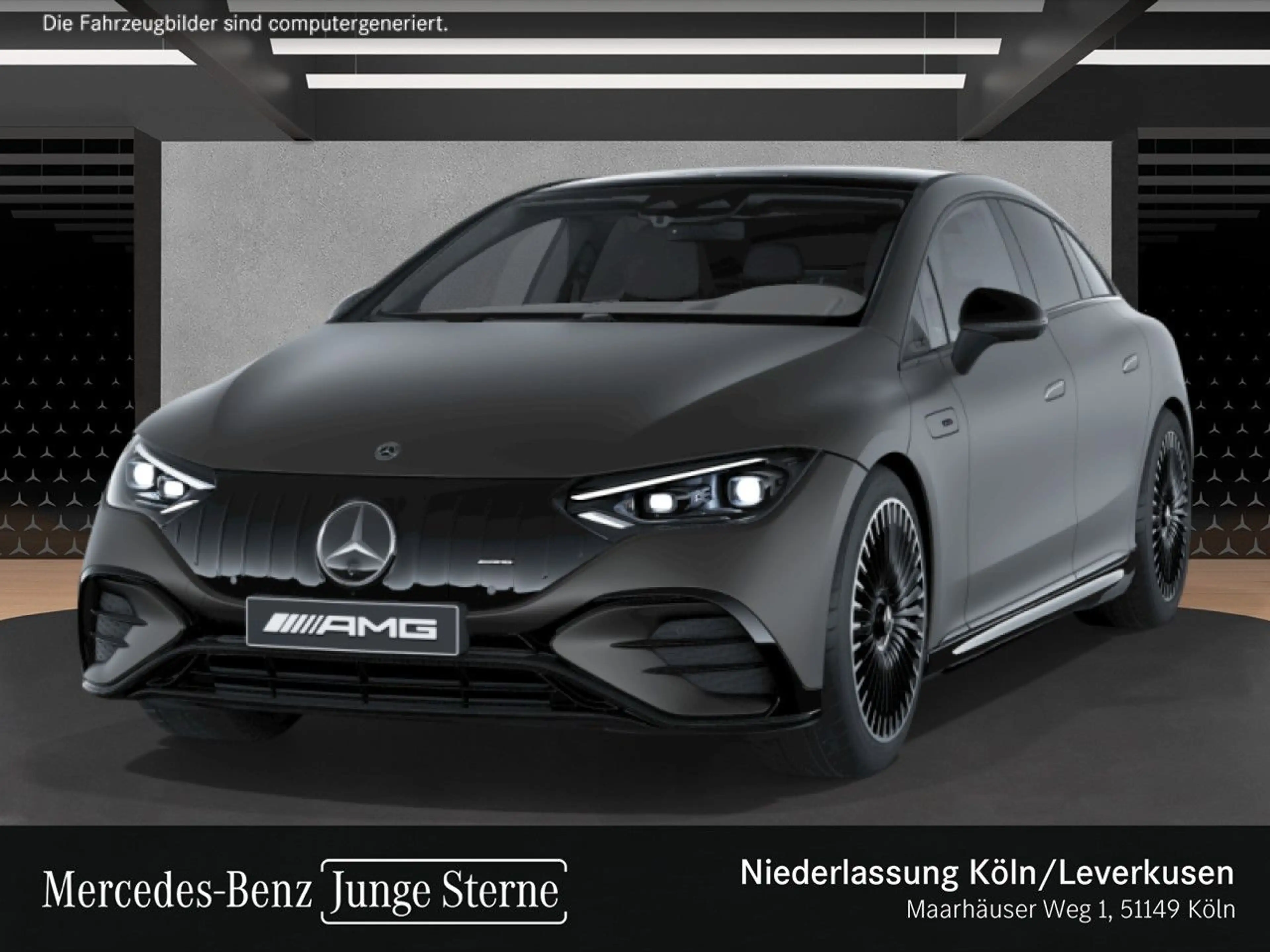 Mercedes-Benz EQE 53 AMG 4M Keramik Driversp Fahrass Airmat Pano — photo 2