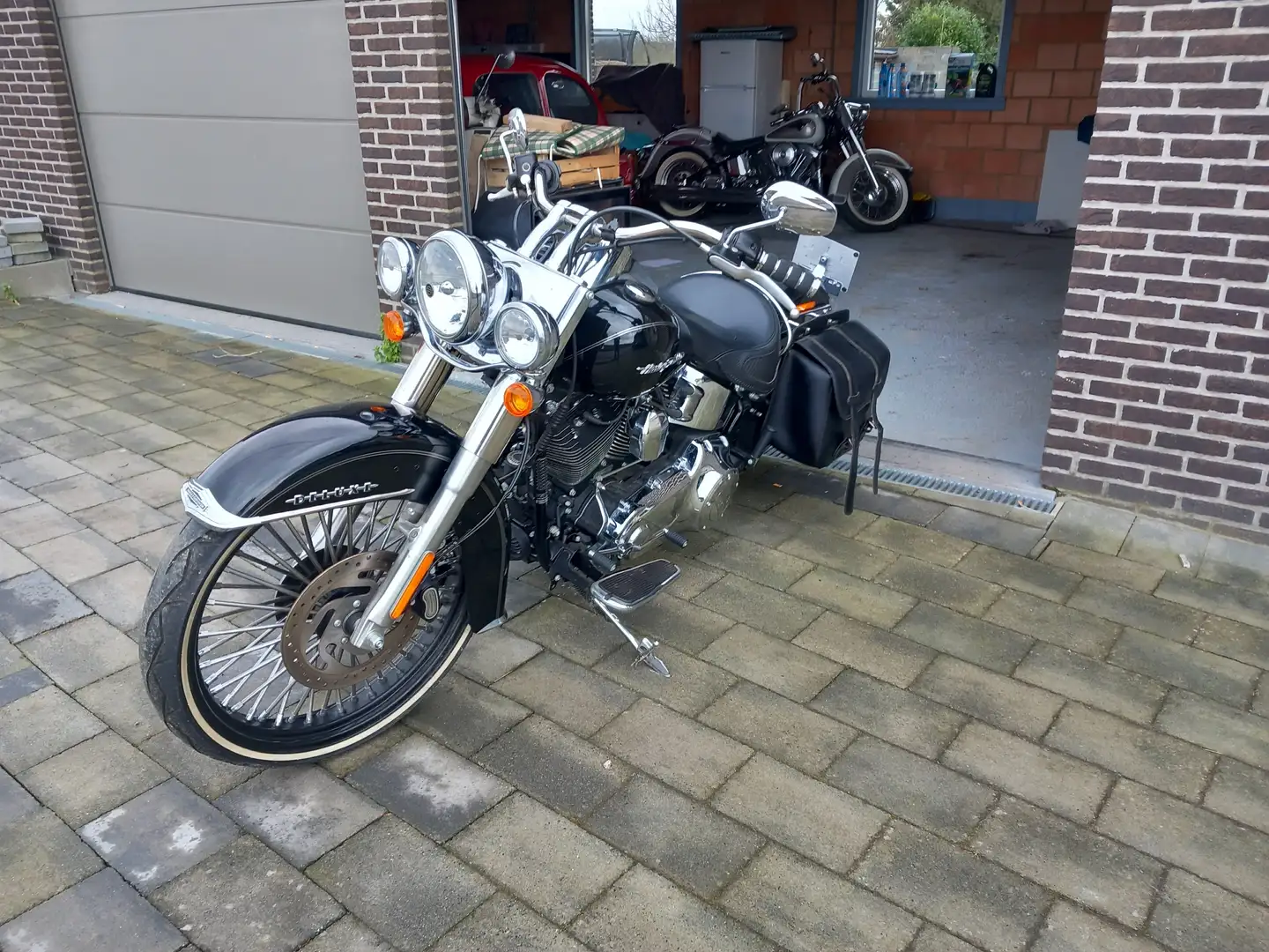 Harley-Davidson Softail softail deluxe Noir - 2