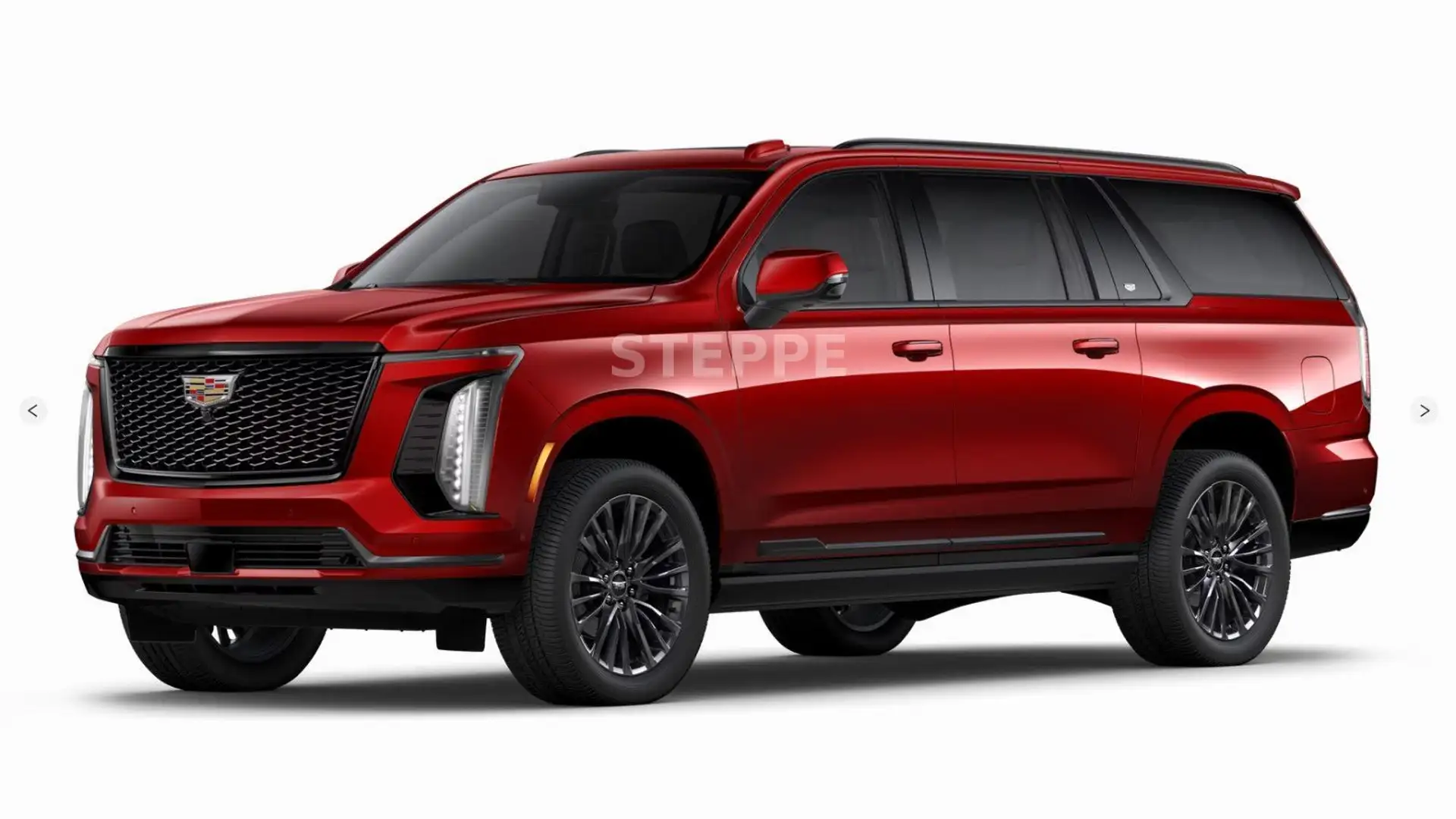 Cadillac Escalade FACELIFT MY25 6.2 V8 ESV Sport Platinum Червоний - 1