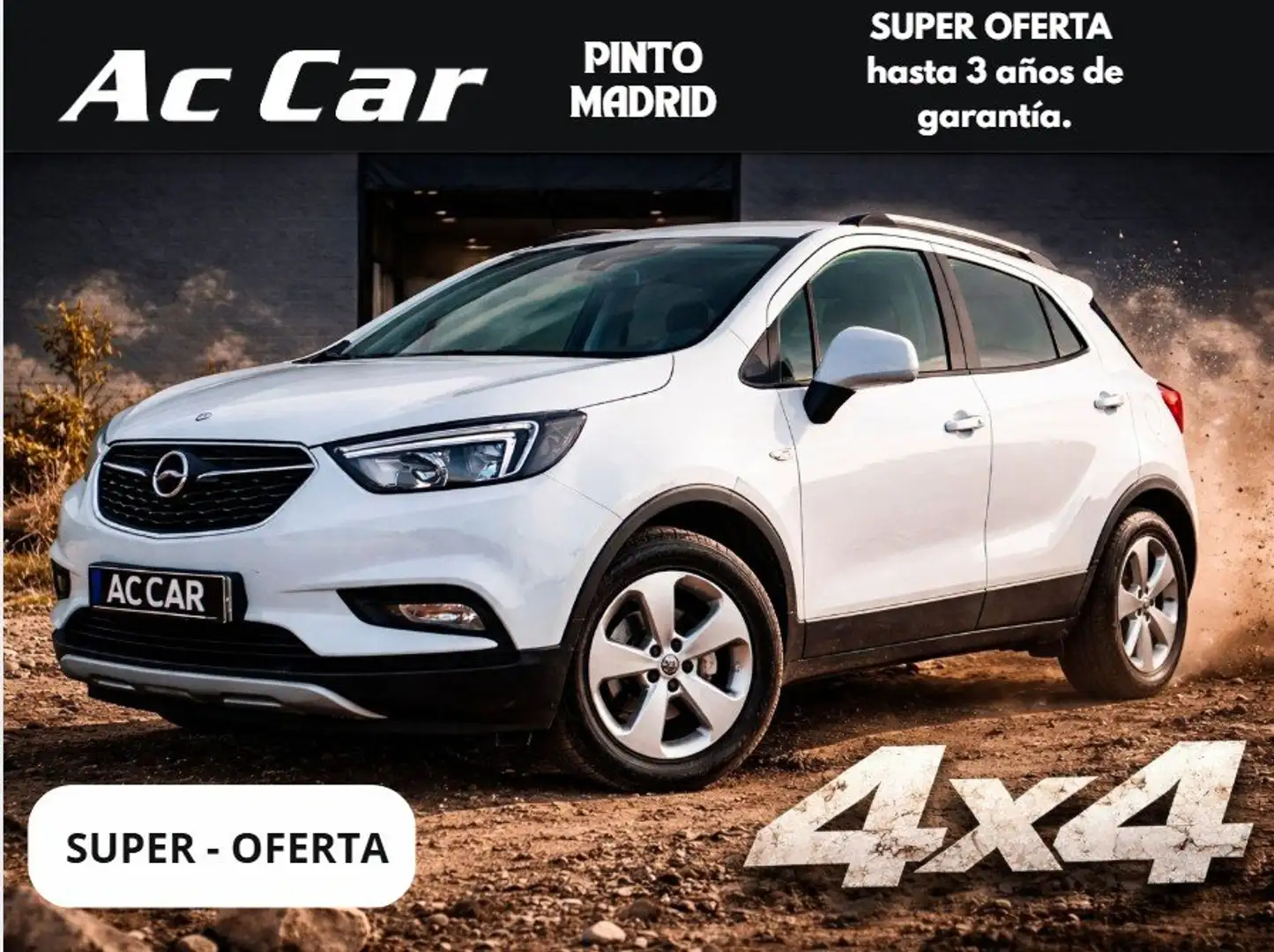 Opel Mokka 1.6 CDTi 100kW 4X4 S&S Selective Blanco - 1