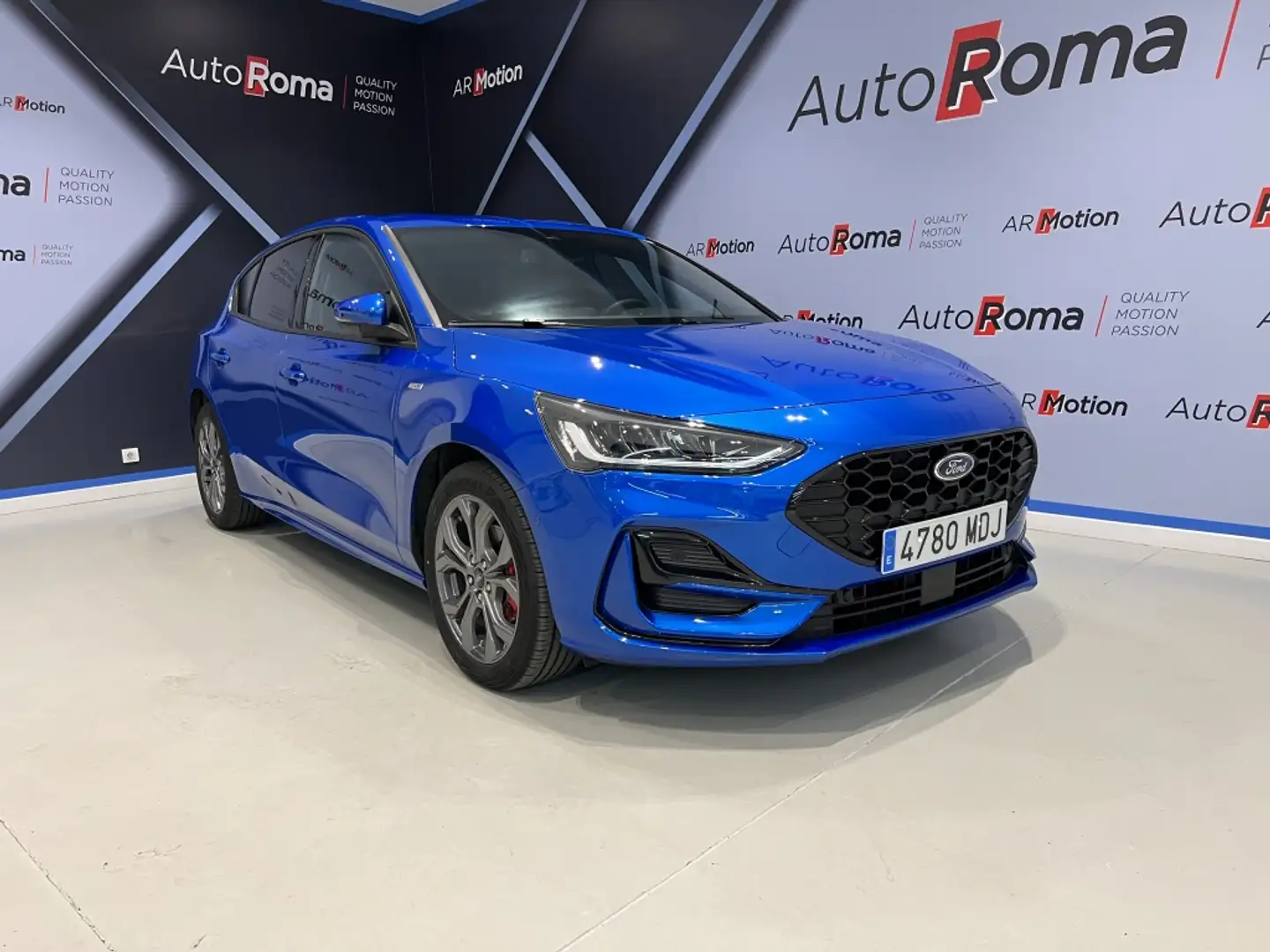Ford Focus 1.0 Ecoboost MHEV ST-Line 125 Blauw - 1
