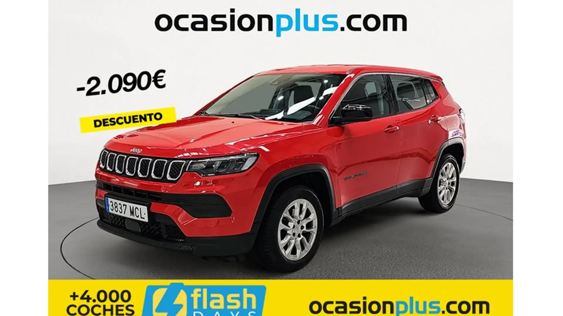 Jeep Compass 1.5 MHEV Longitude FWD DCT Blanc - 1