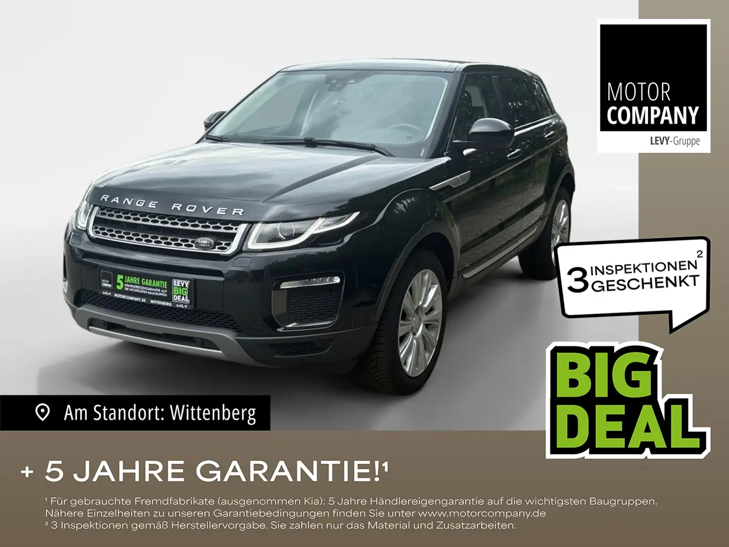 Land Rover Range Rover Evoque 2.0 TD4 HSE Pure Komfort-Paket Nero - 1