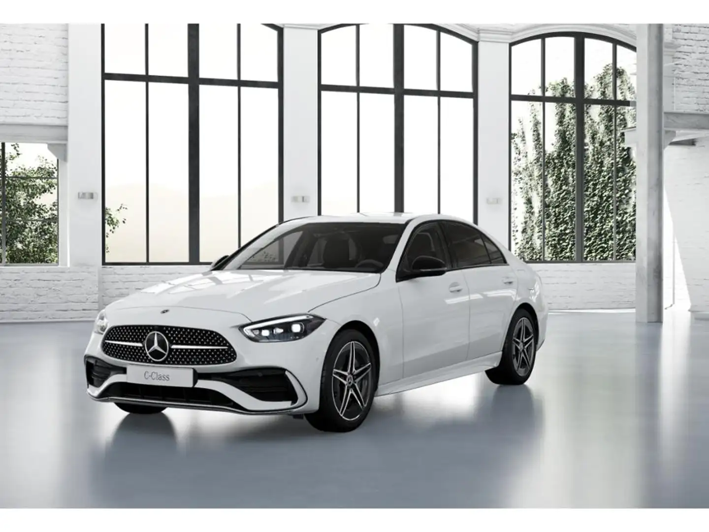 Mercedes-Benz C 400 e 4M AMG-Line+Night+DISTRON+DIGITAL-LIGHT Alb - 2