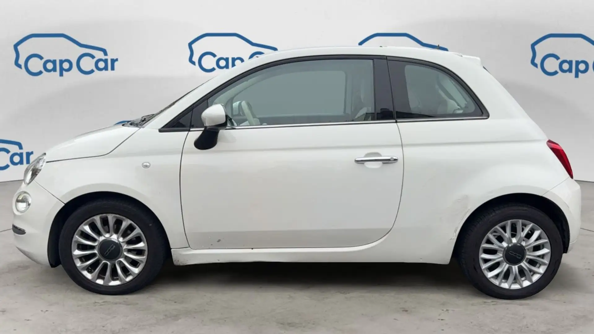 Fiat 500 1.2 69.0 BVA 6 Lounge Blanc - 2