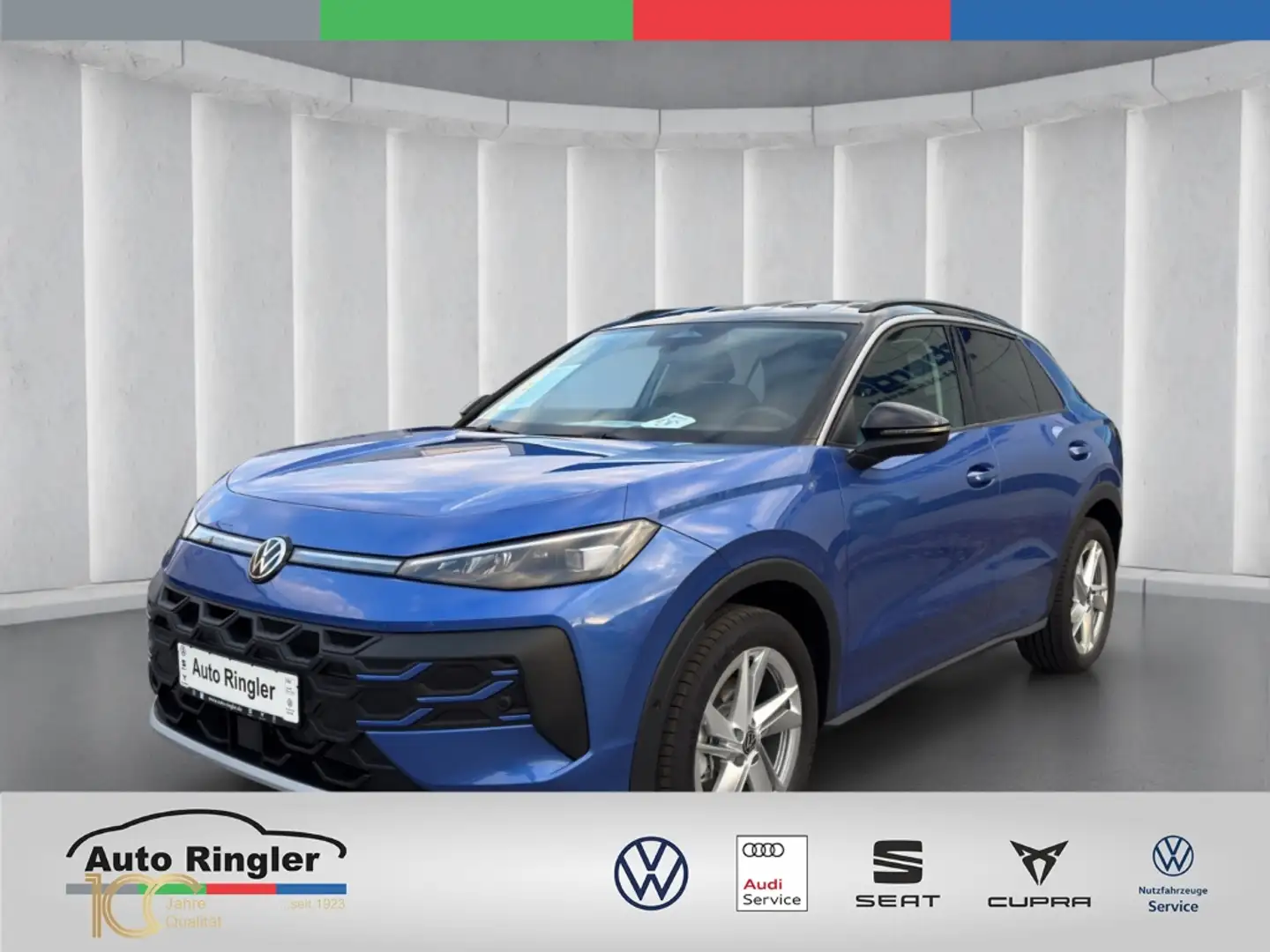 Volkswagen T-Roc 1.5eTSI DSG LICHT+WINTERPAKET,TECHNIKP.18''ALU Blau - 1