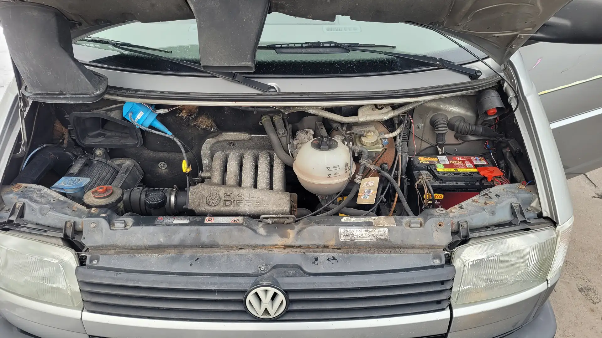 Volkswagen T4 California m. Aufstd. Oldtimer H-Kennzeichen Srebrny - 2