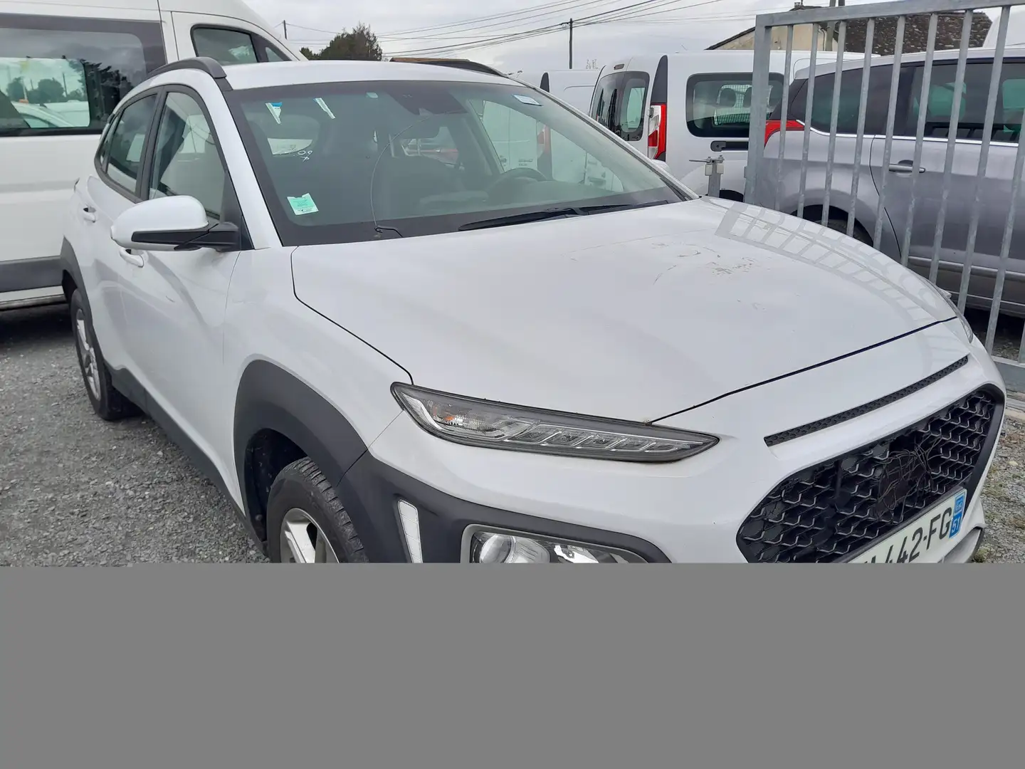 Hyundai KONA 1.6L CRDI BUSINESS societé Blanc - 2