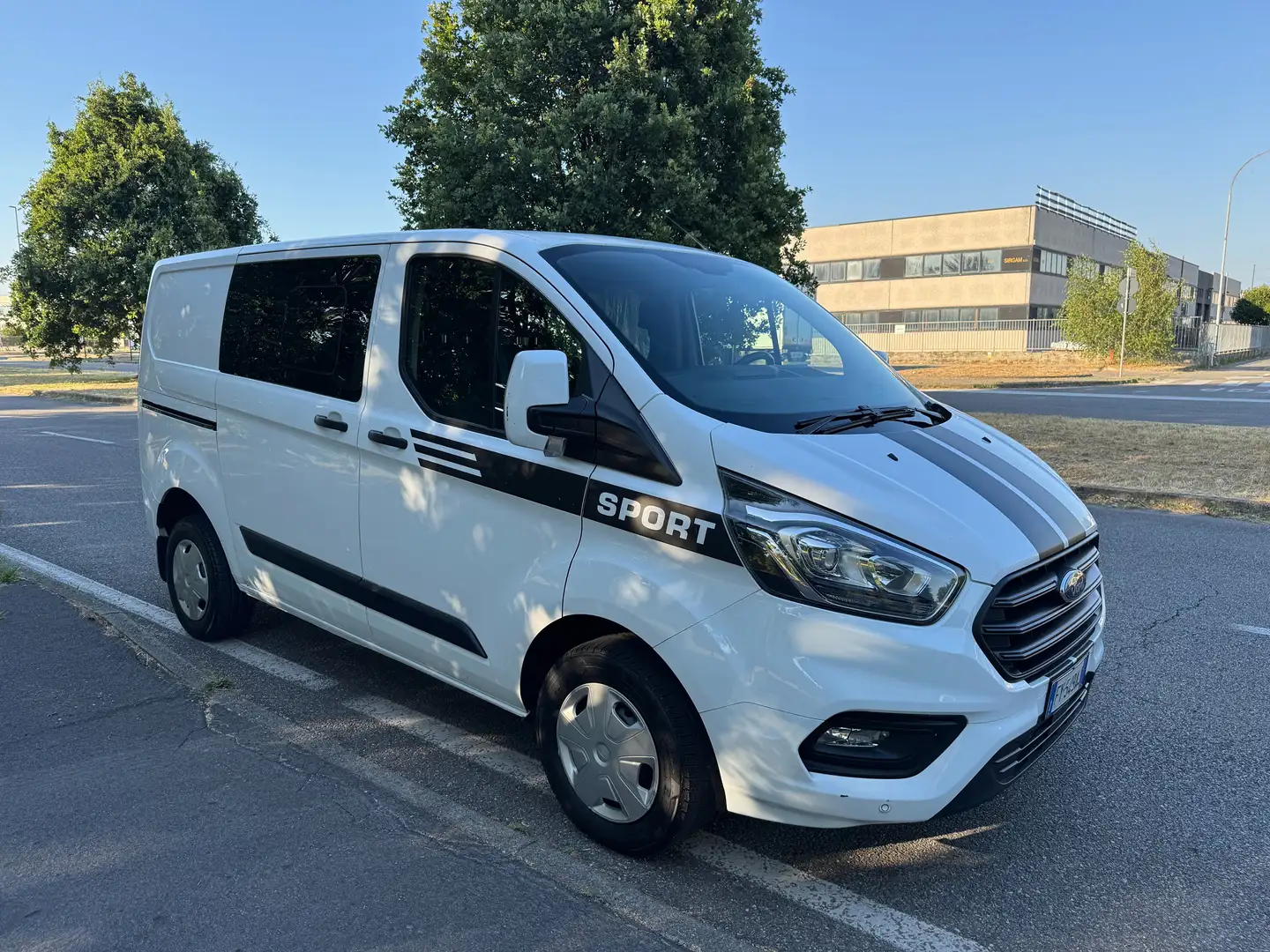 Ford Transit Custom 6 POSTI  EURO 6 D TEMP Bianco - 1