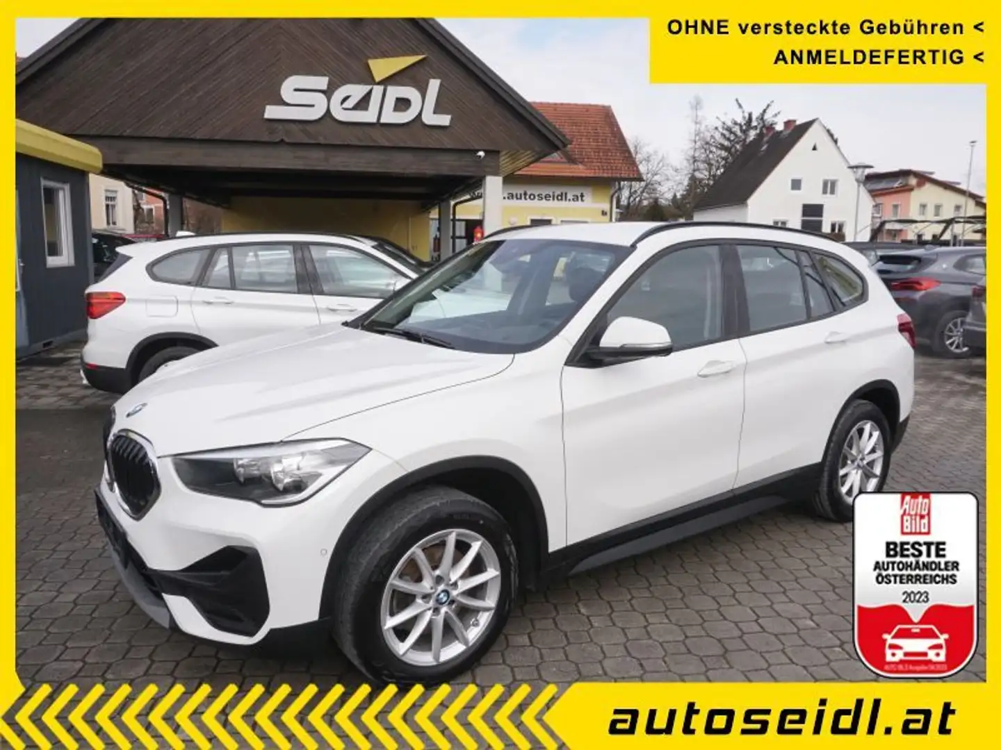 BMW X1 sDrive18d *2022er+NAVIGATION+KAMERA* Weiß - 1