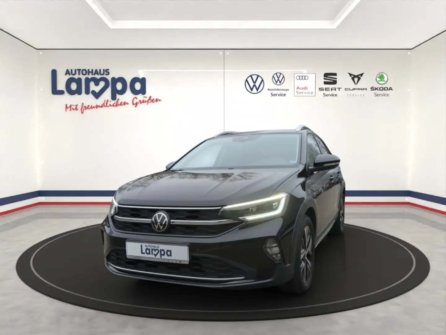 Volkswagen Taigo Style 1.0 TSI DSG NAV,RFK,SHZ,ACC,DAB+,Matrix-LED Schwarz - 1