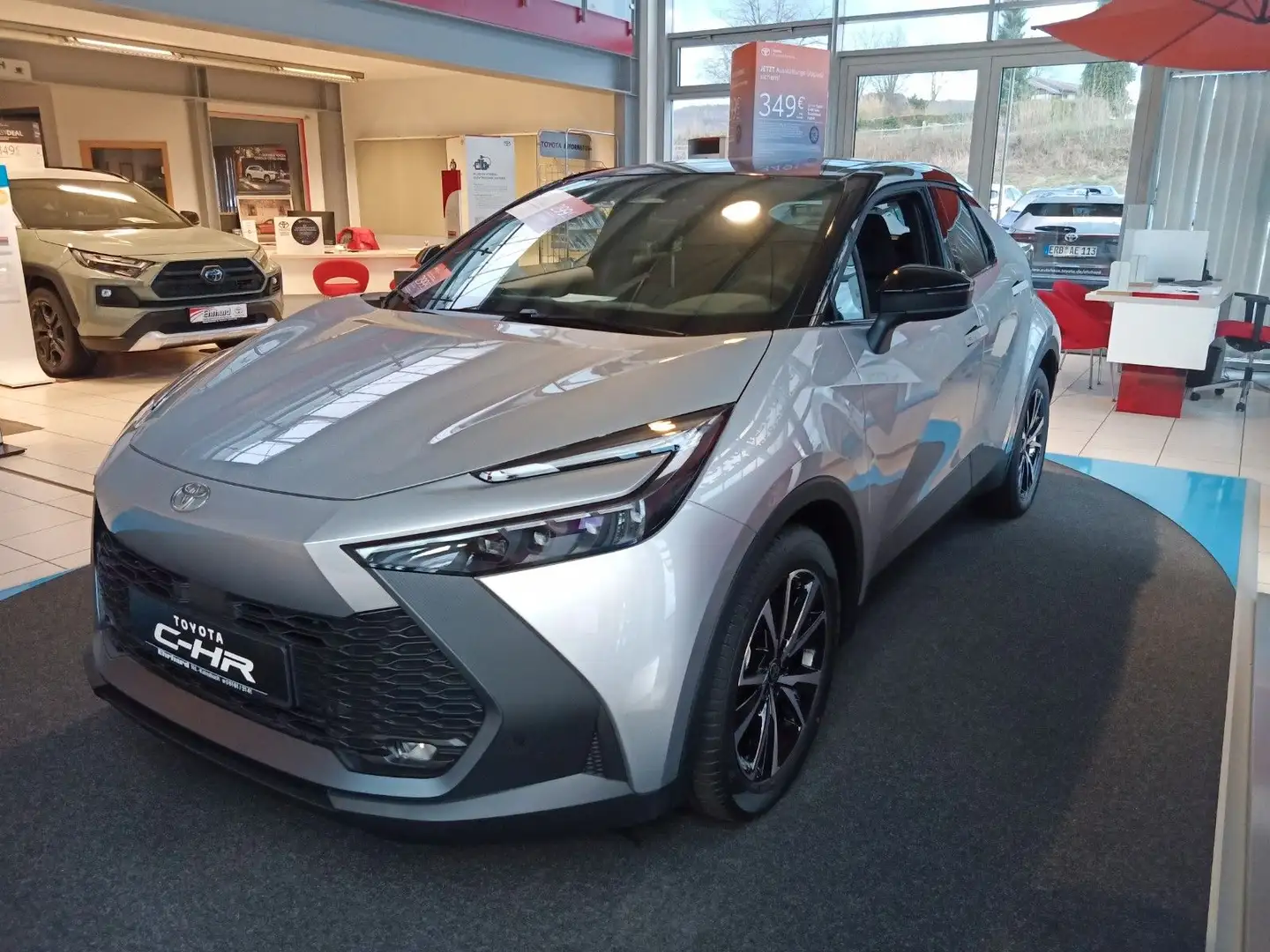 Toyota C-HR 2.0 Hybrid Team D *Technik-Paket* Ezüst - 1