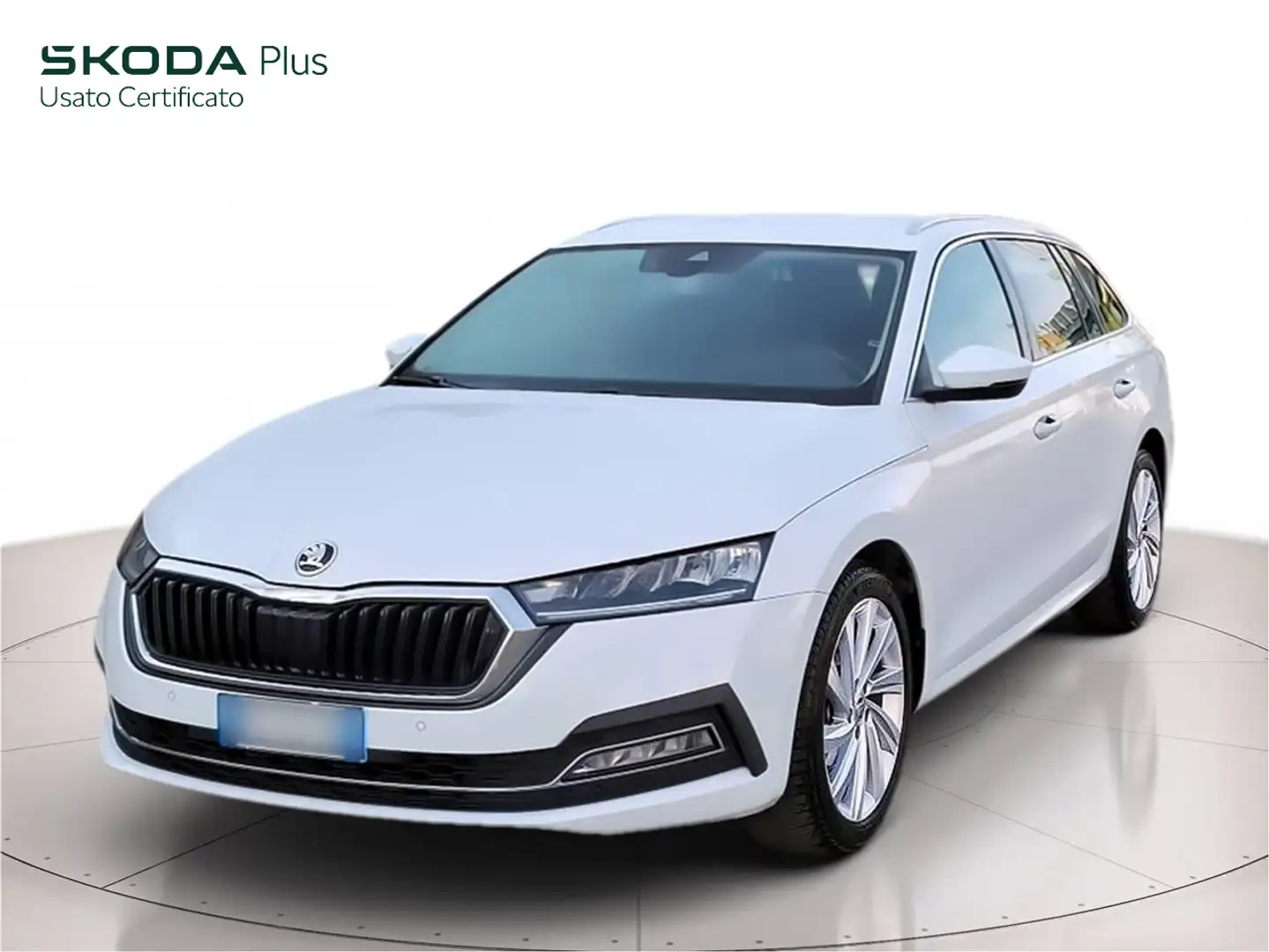 Skoda Octavia Wagon 2.0 tdi evo Style 150cv dsg Bianco - 1