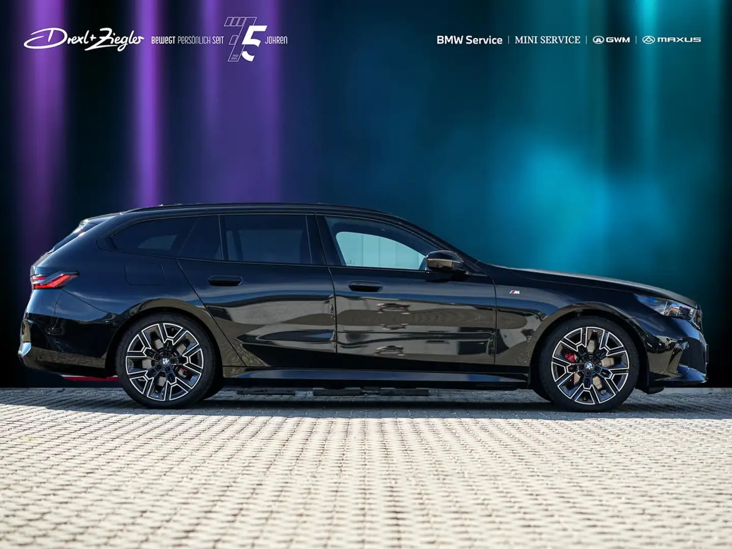 BMW 540 d xDrive Touring M SportPRO 20 STHZG PANO B&W Schwarz - 2
