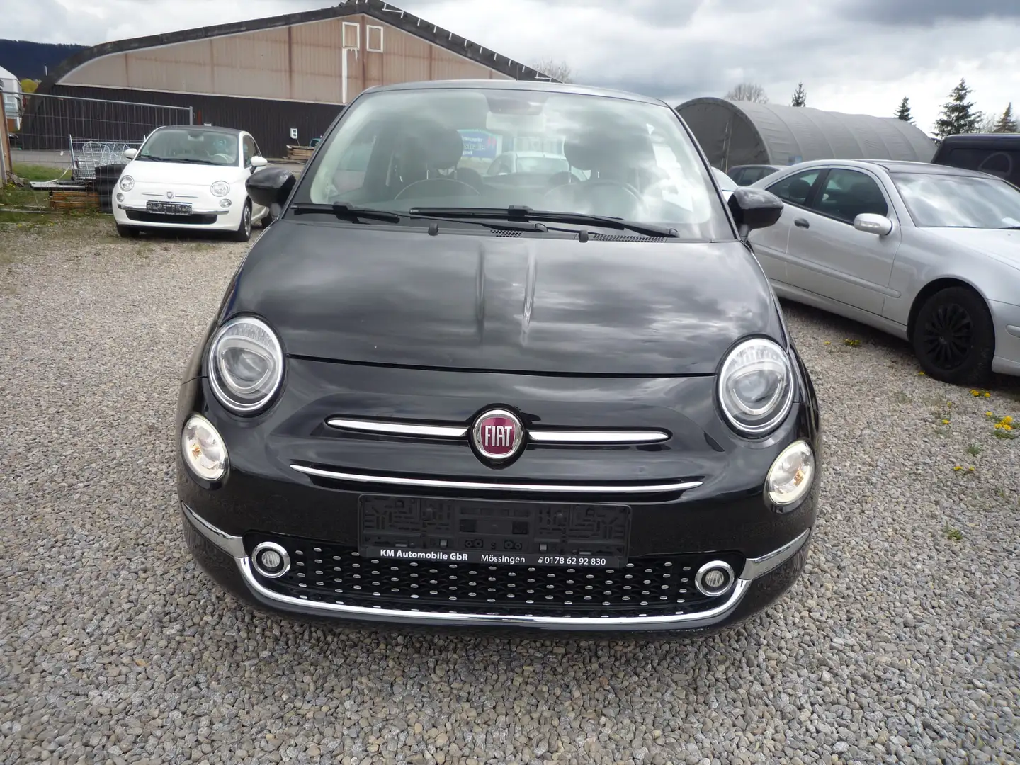 Fiat 500 Lounge*NAVI*Klima*Panoramadach*USB Negro - 2