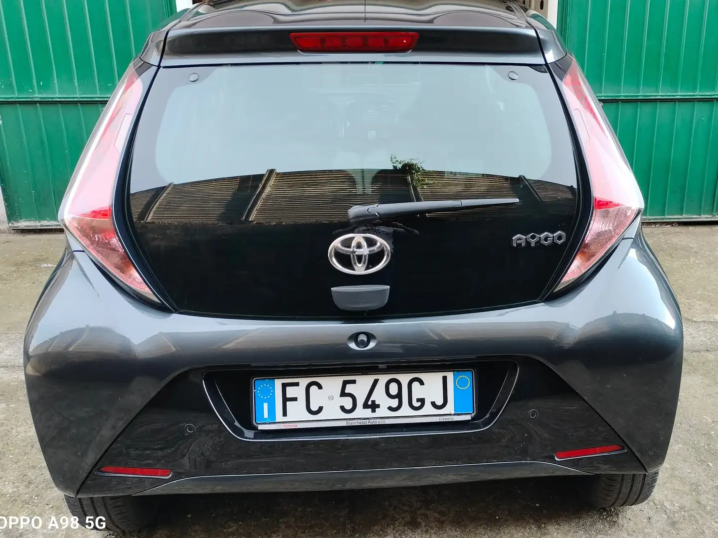 Toyota Aygo 1.0  vvt-i69 cv5 portex-wave bordeaux tss Szürke - 2