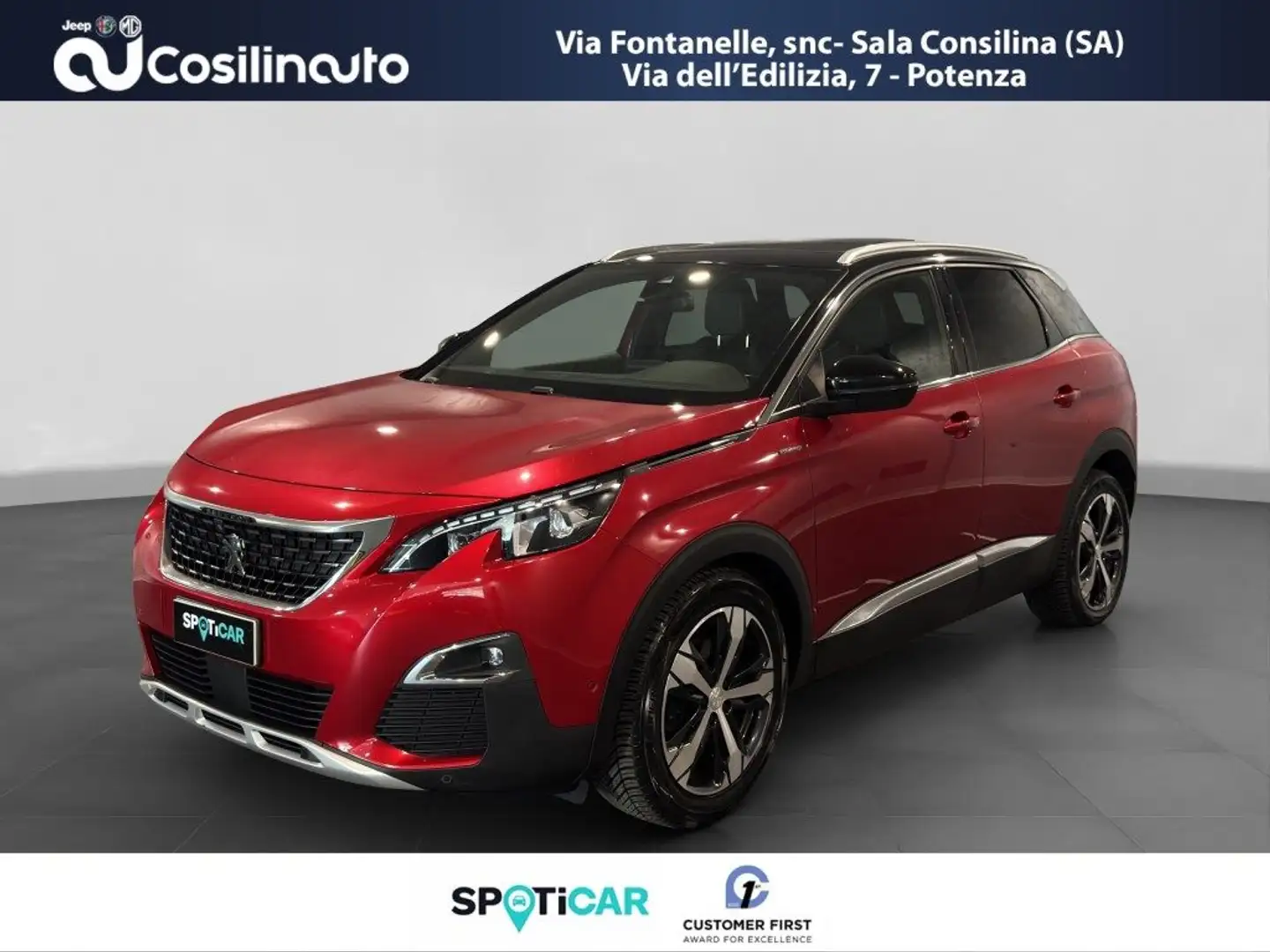 Peugeot 3008 1.5 BlueHDi 130Cv S&S GT Line Full Opt Rouge - 1