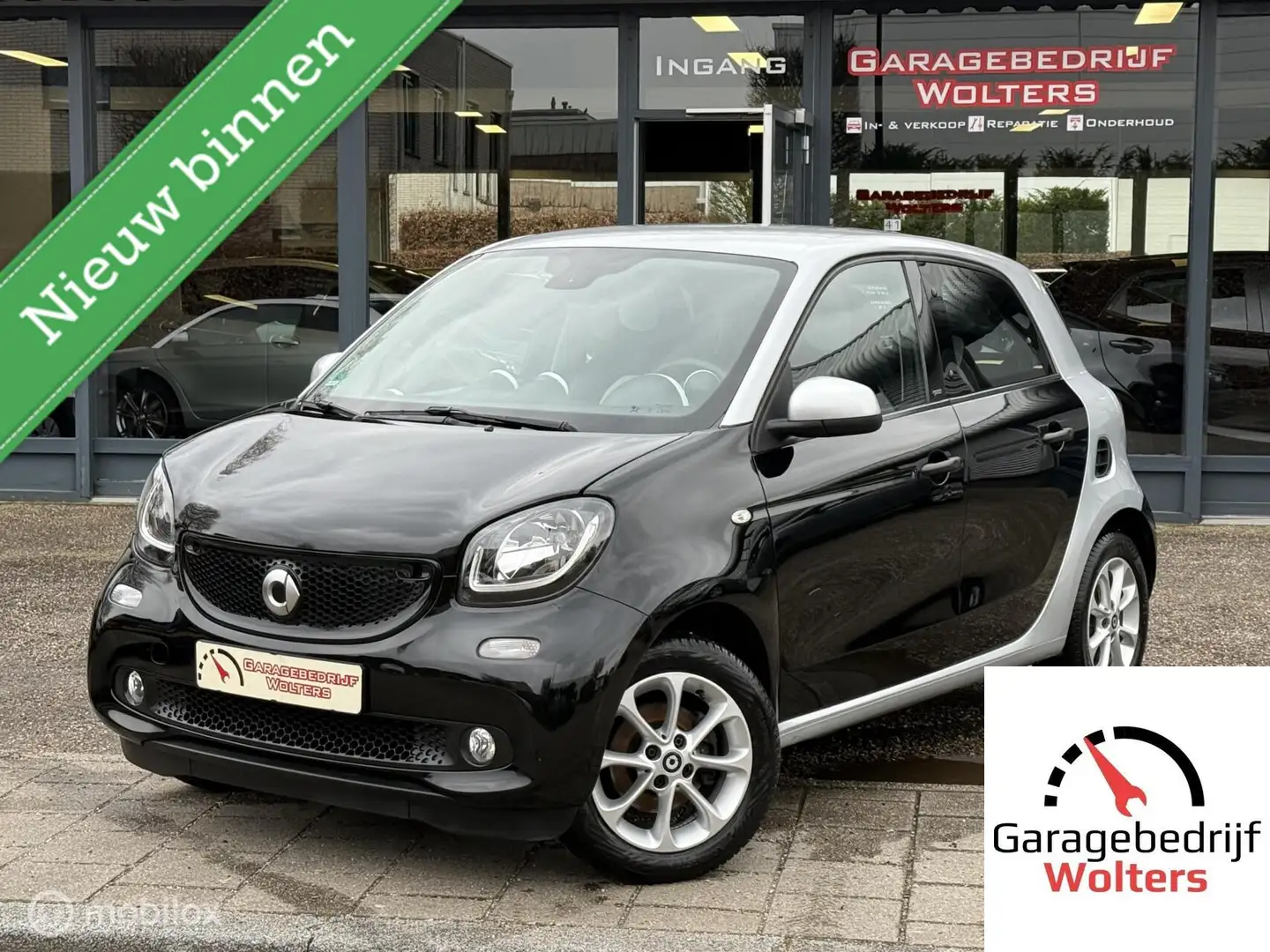 smart forFour 1.0 Turbo Passion 90pk stoelverwam. cruise Negro - 1