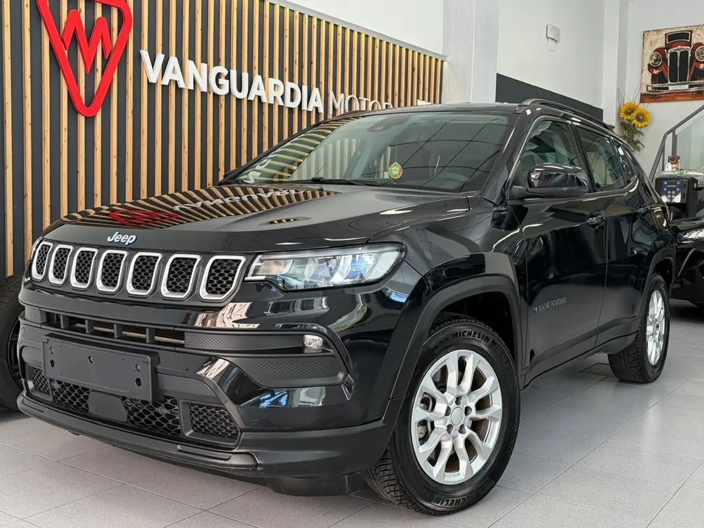 Jeep Compass 1.3 PHEV Altitude EAWD Aut. 190 Negro - 2