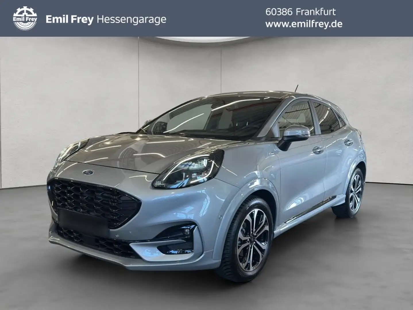 Ford Puma 1.0 EcoBoost Hybrid Aut. ST-LINE Silber - 1